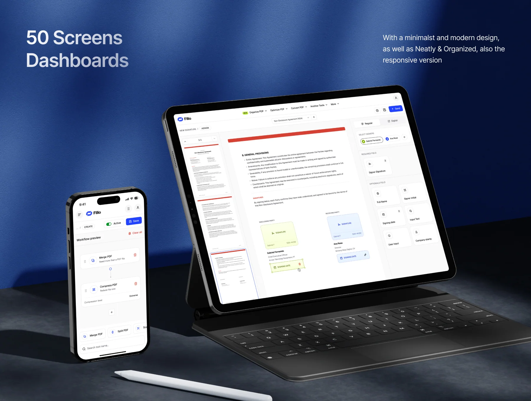 Fillo - All in One PDF Tools UI Kit 7