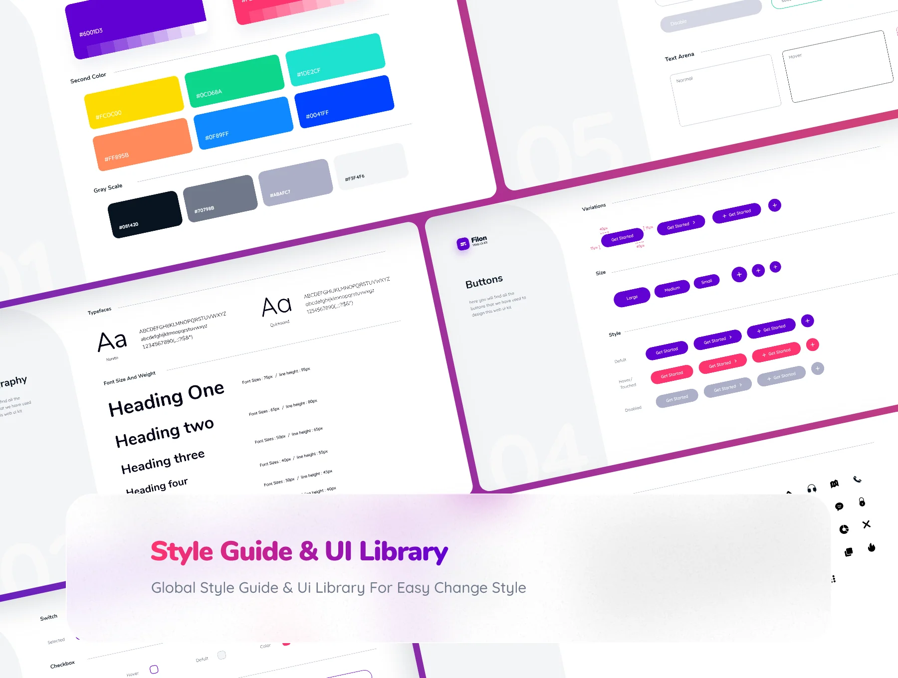 Filon Web UI Kit | 300+ Artboards (Figma) 5