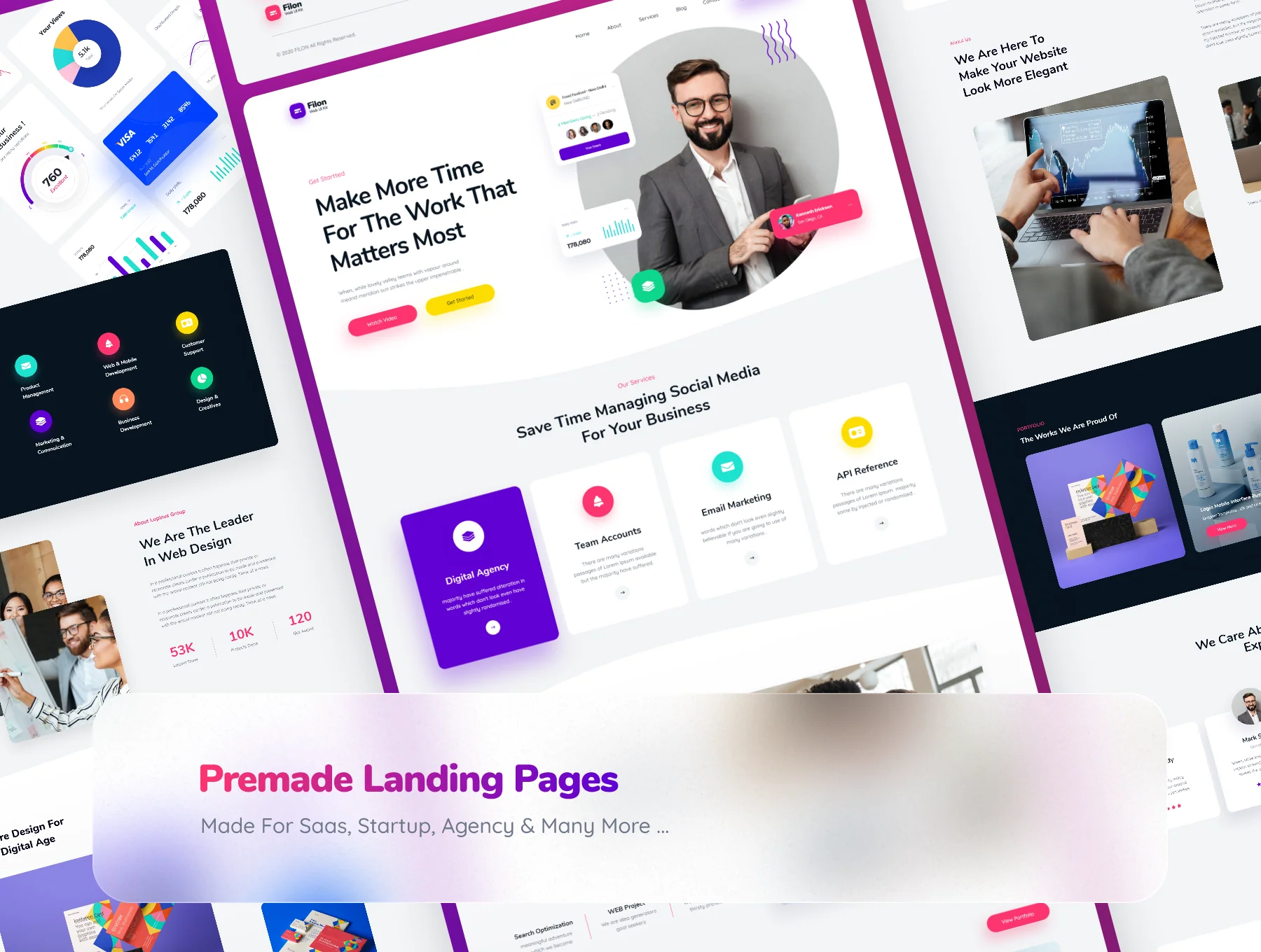 Filon Web UI Kit | 300+ Artboards (Figma) 6