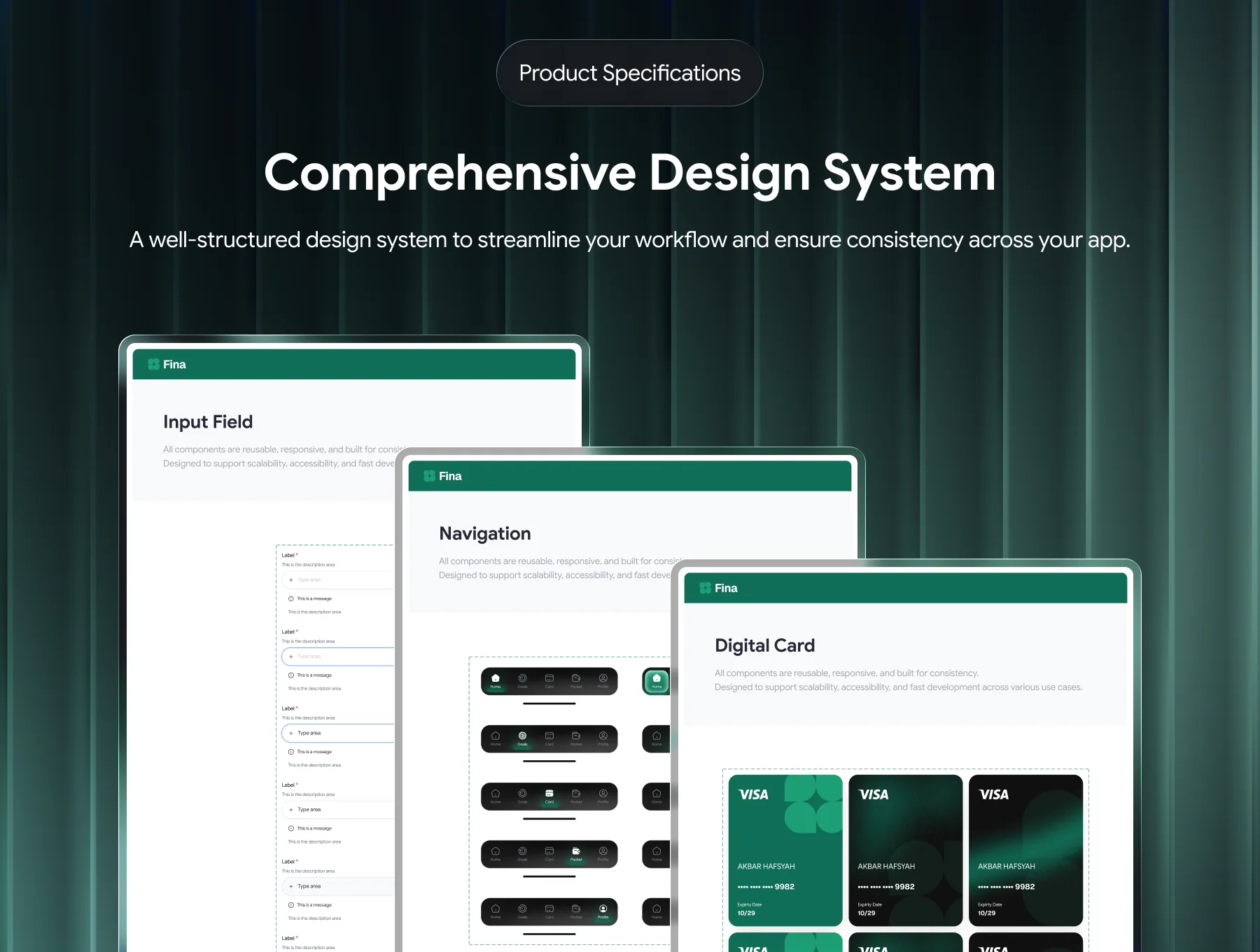 FINA - Personal Finance & Banking App UI Kit 2