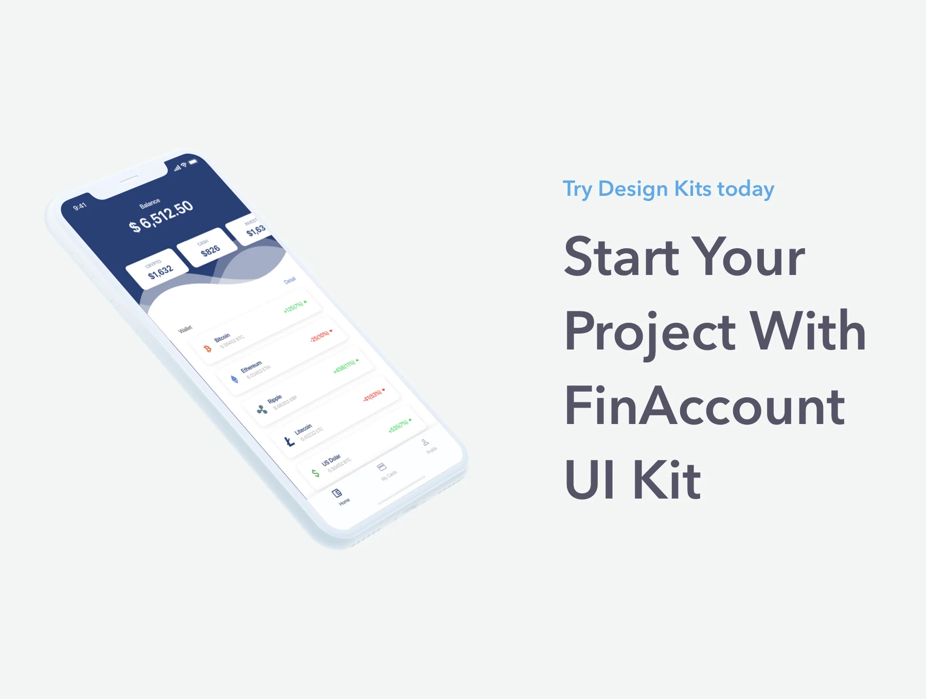 FinAccount UI Kit 4