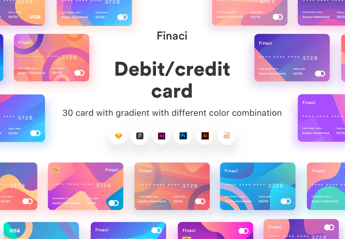 Finaci Financial debit/credit ui card