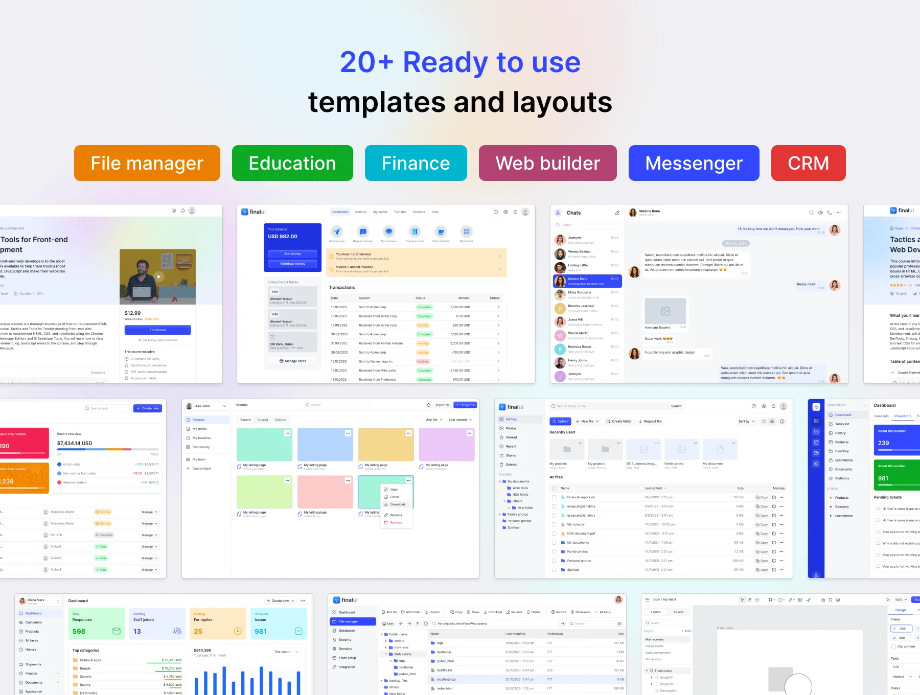 Final UI - Modern Design System and UI Kit 6