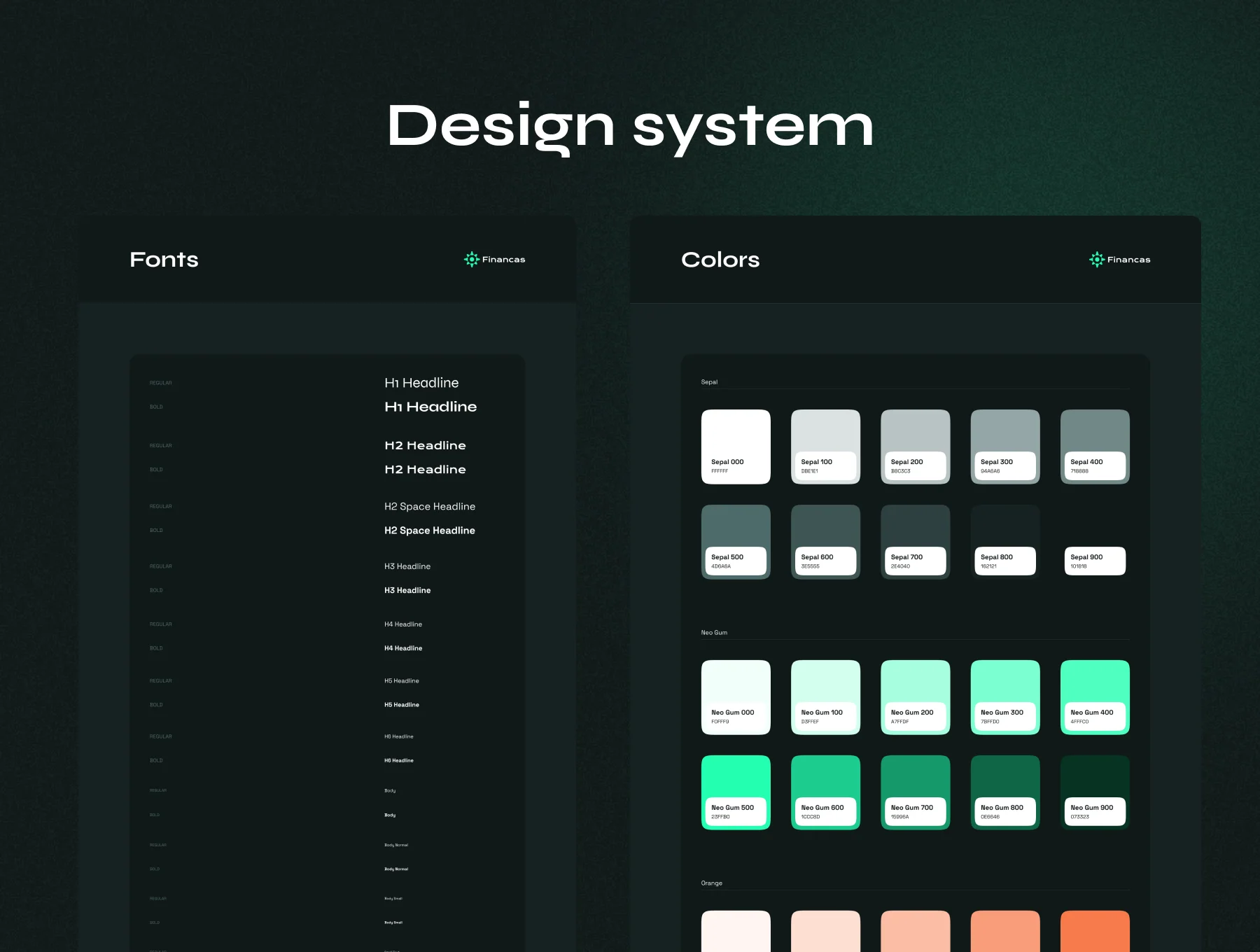Financas UI Kit 6