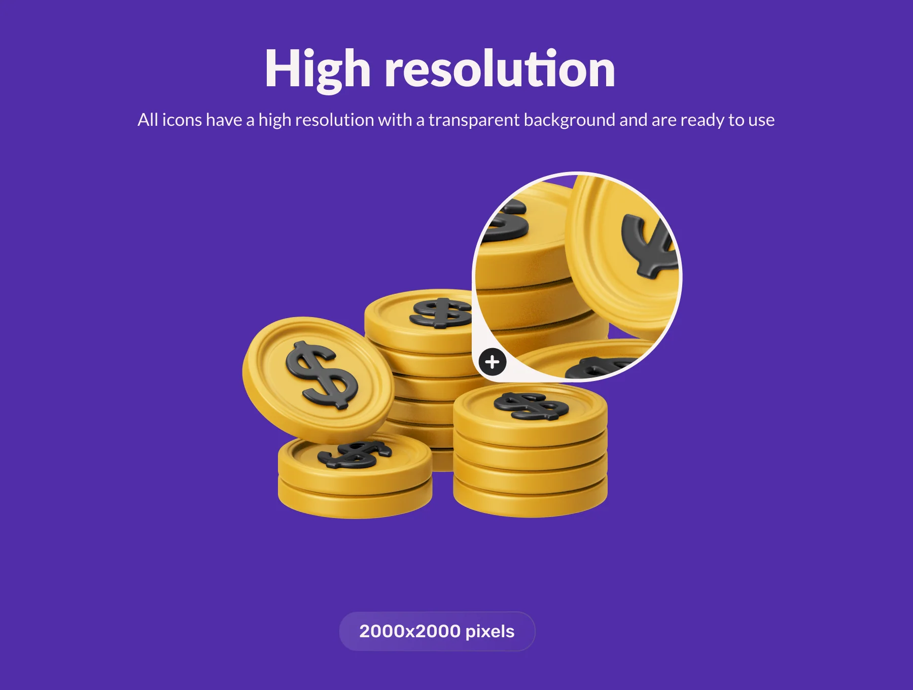 Finance 3D Icon Set 4