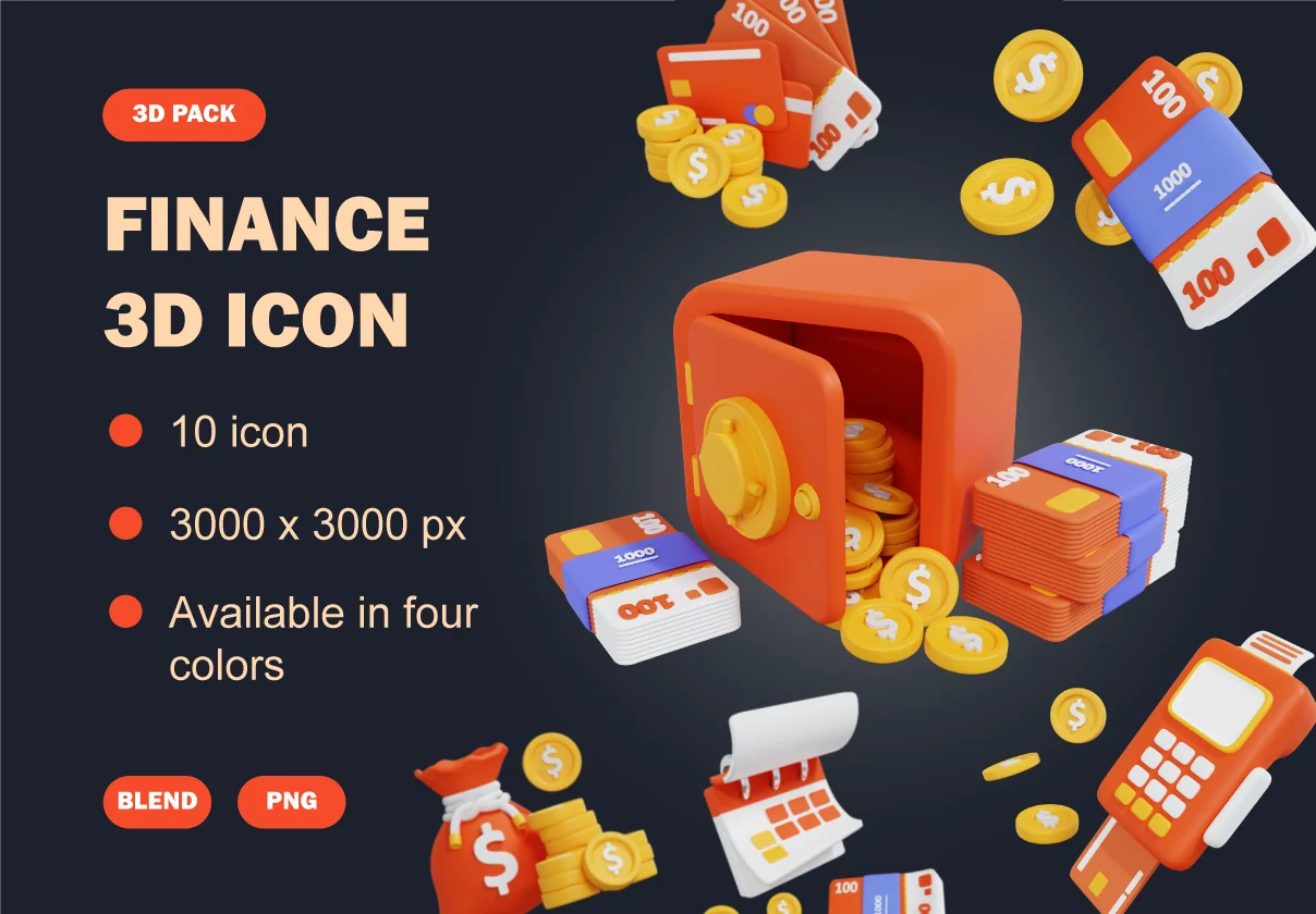 Finance 3D Icon