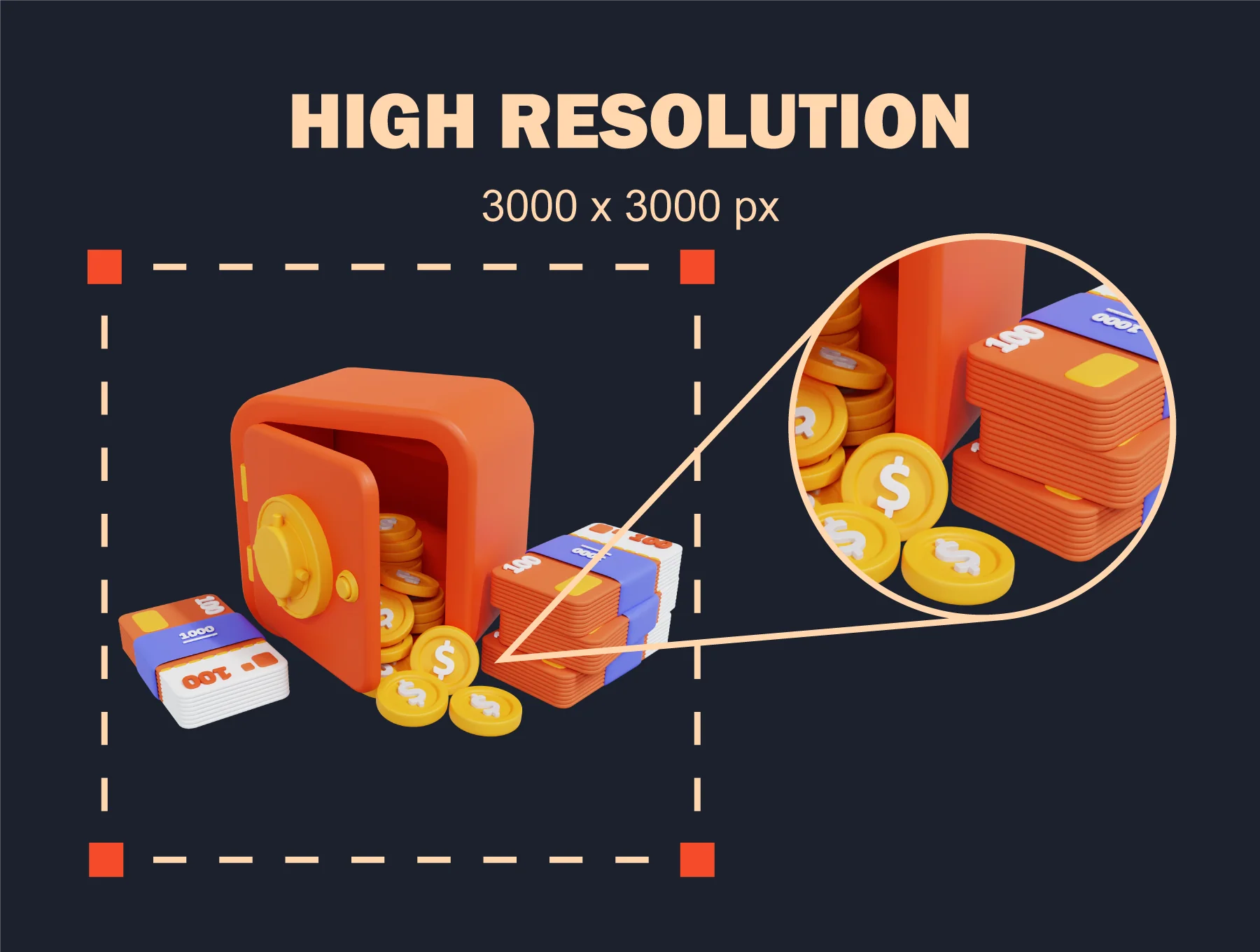 Finance 3D Icon 2
