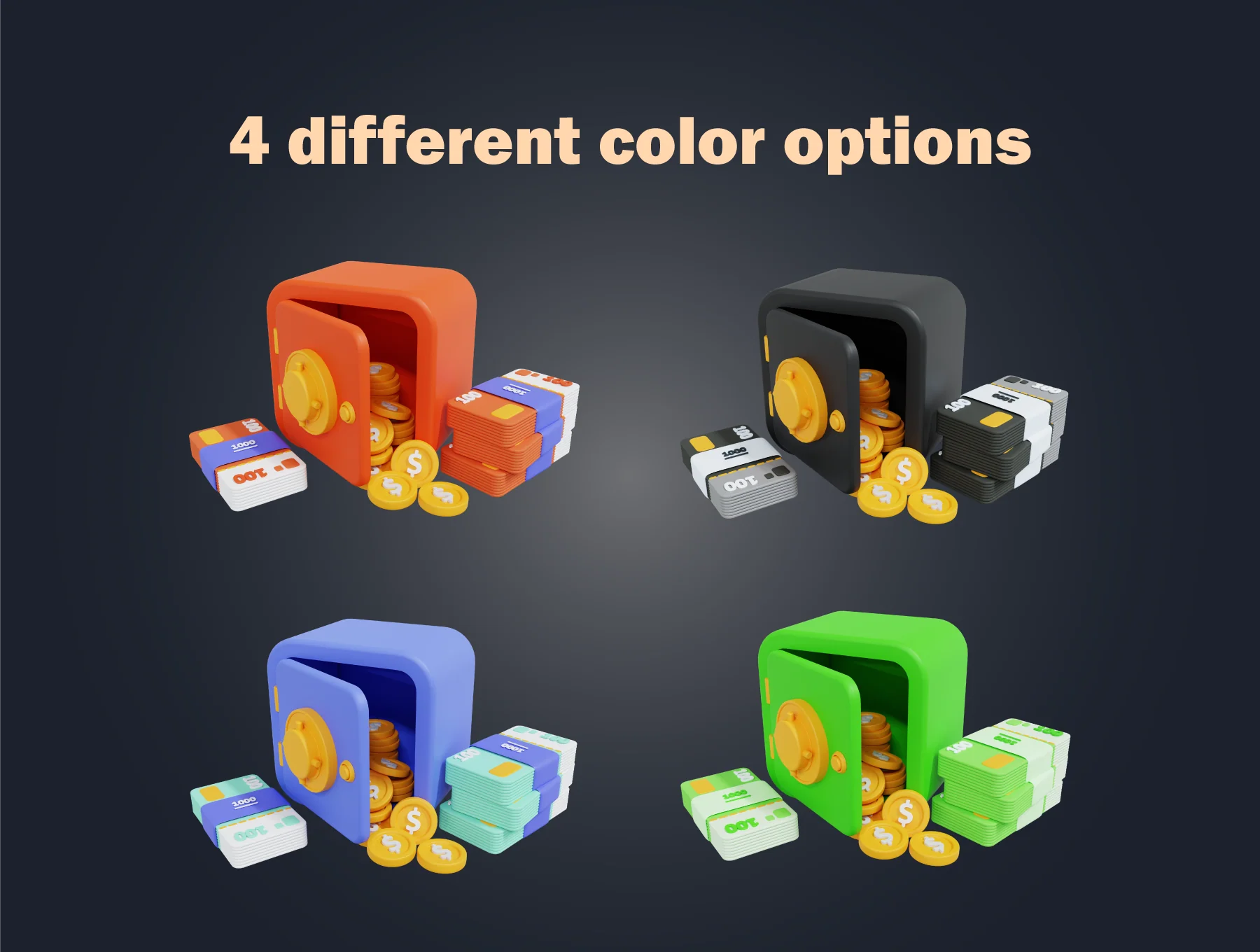 Finance 3D Icon 3