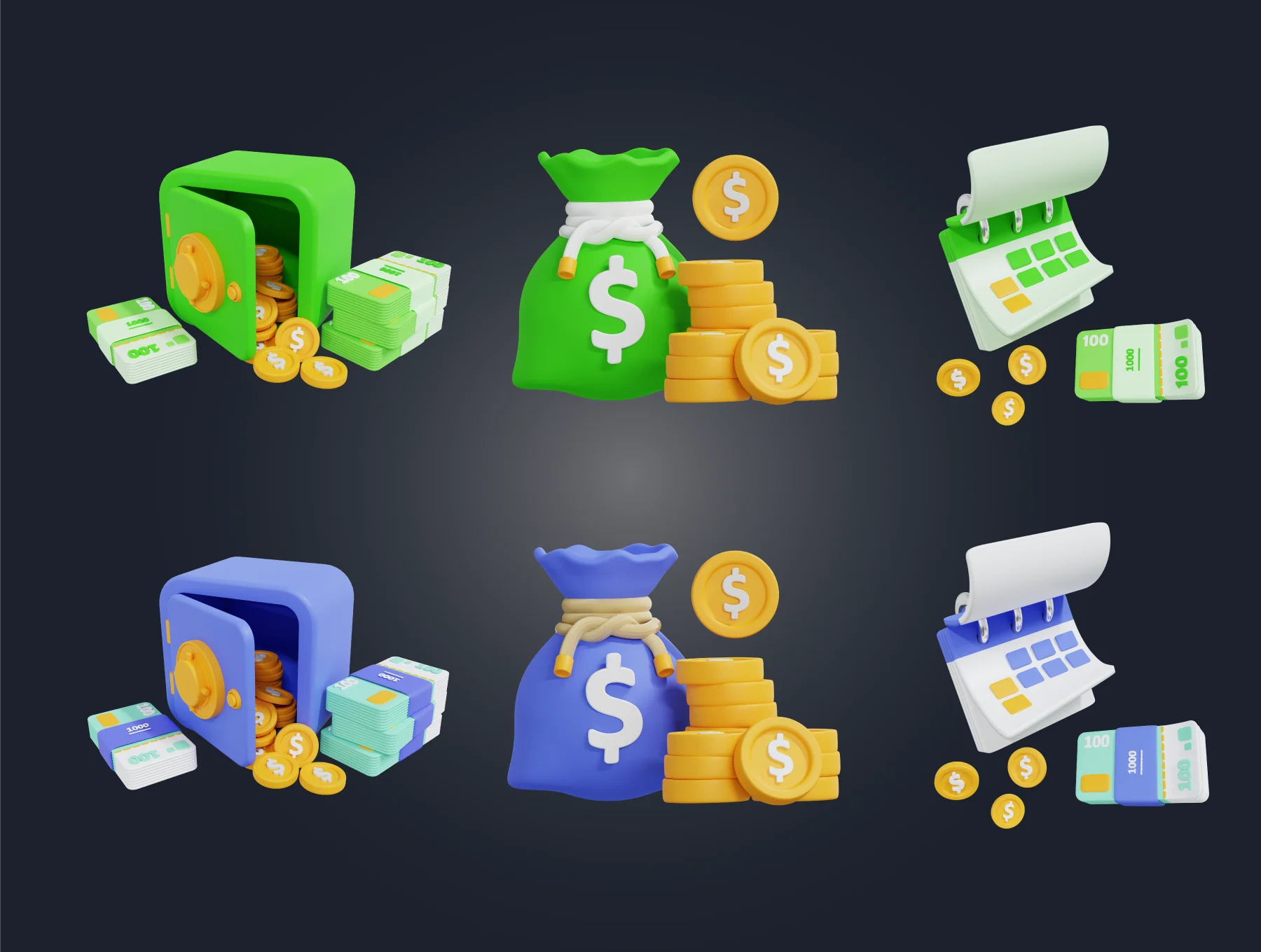 Finance 3D Icon 6