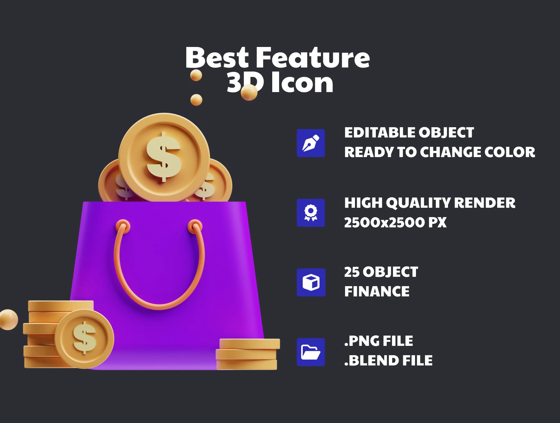 Finance 3D Illustration 2