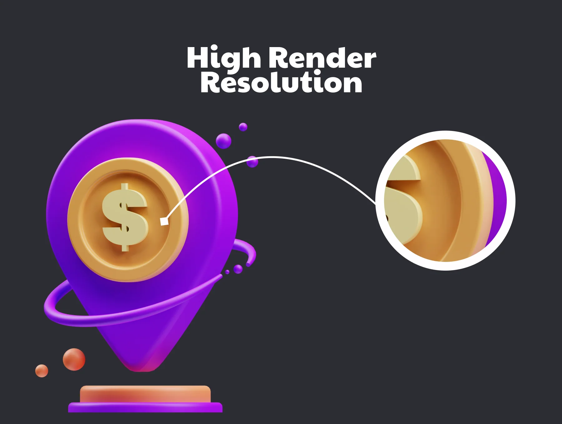 Finance 3D Illustration 3