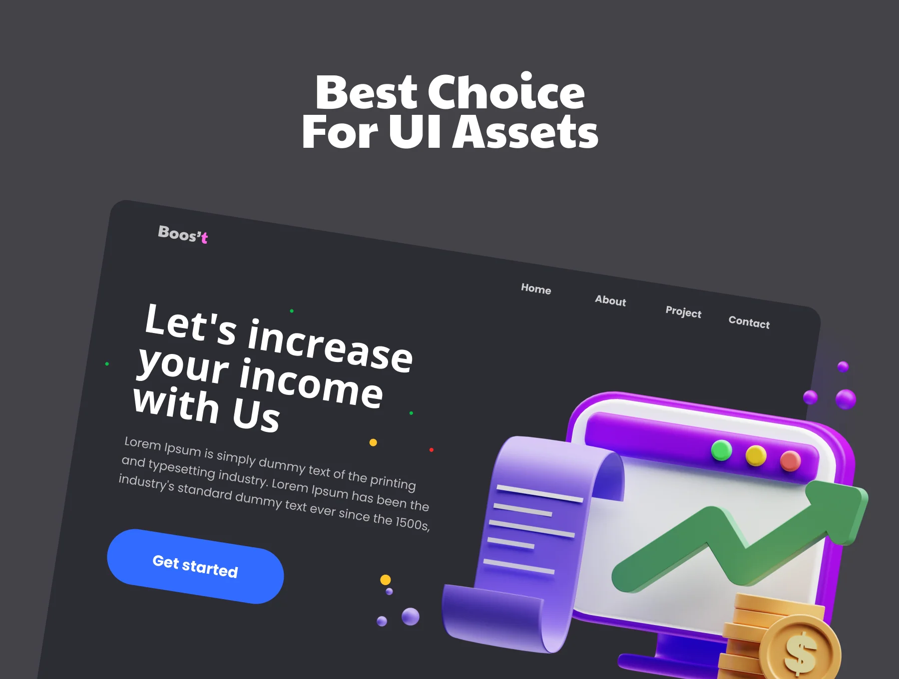Finance 3D Illustration 4