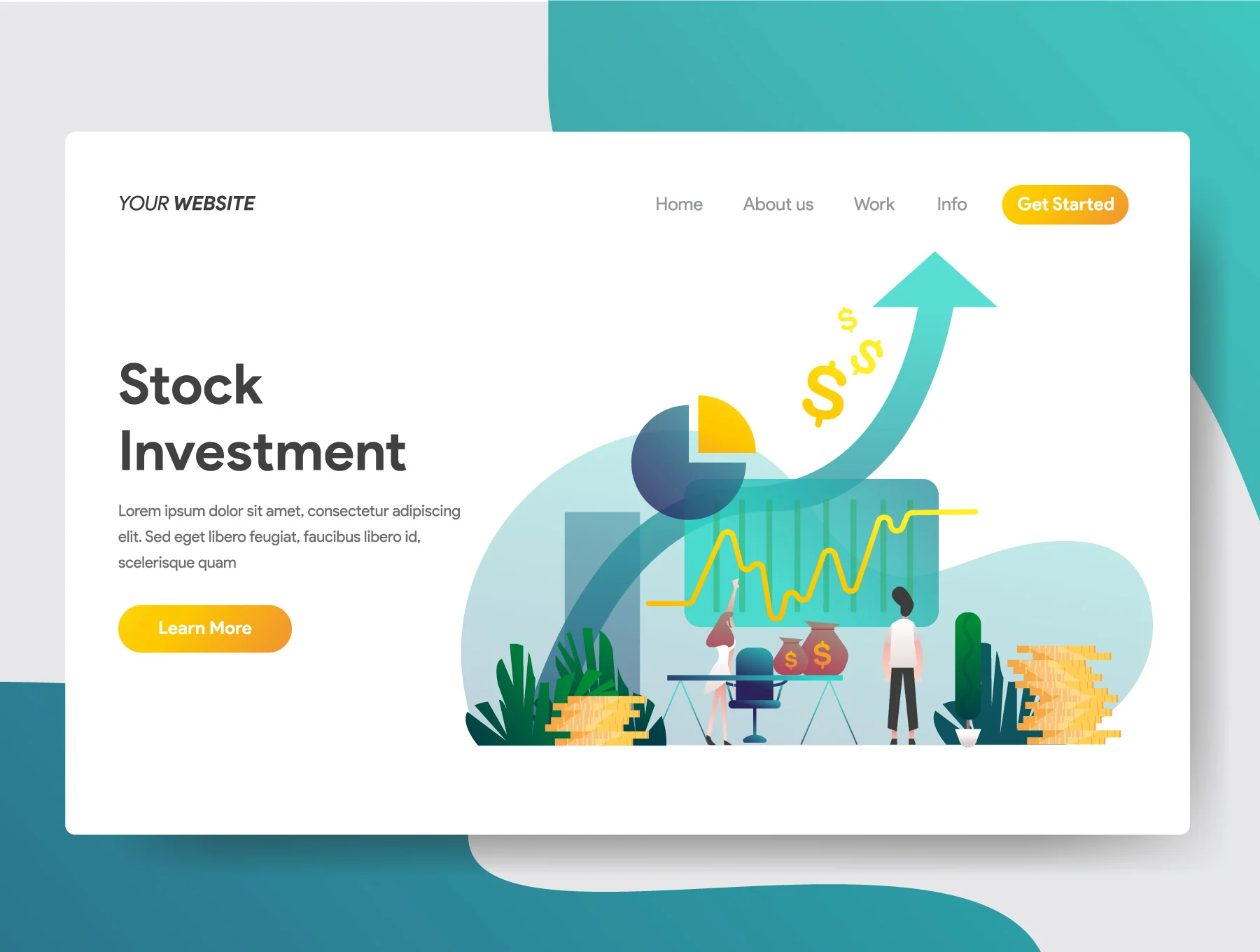 Finance and Investment Illustration Vol 1 3