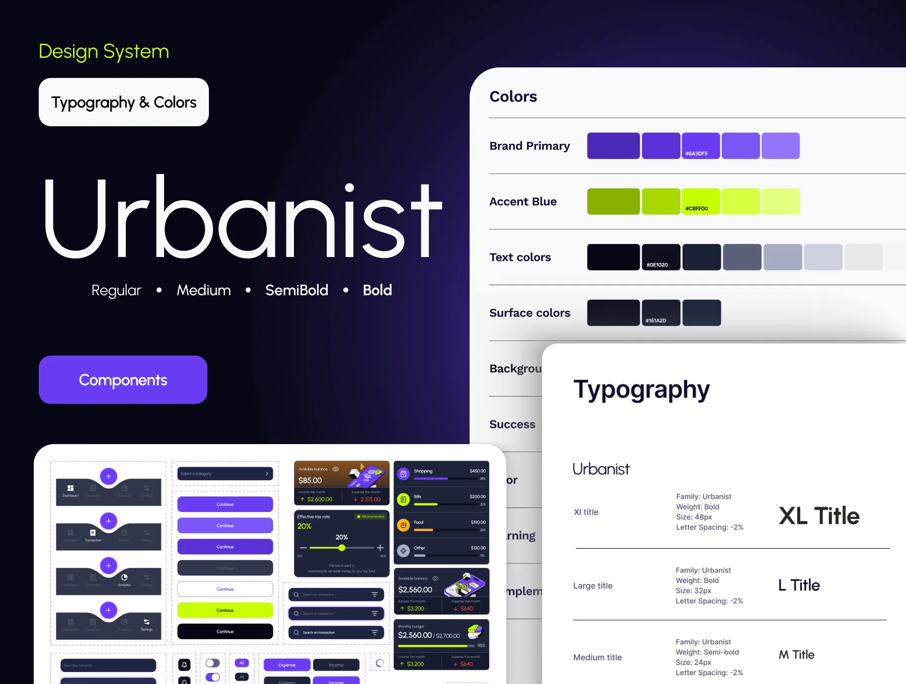 Finance App UI Kit & Fintech Illustration Pack 3
