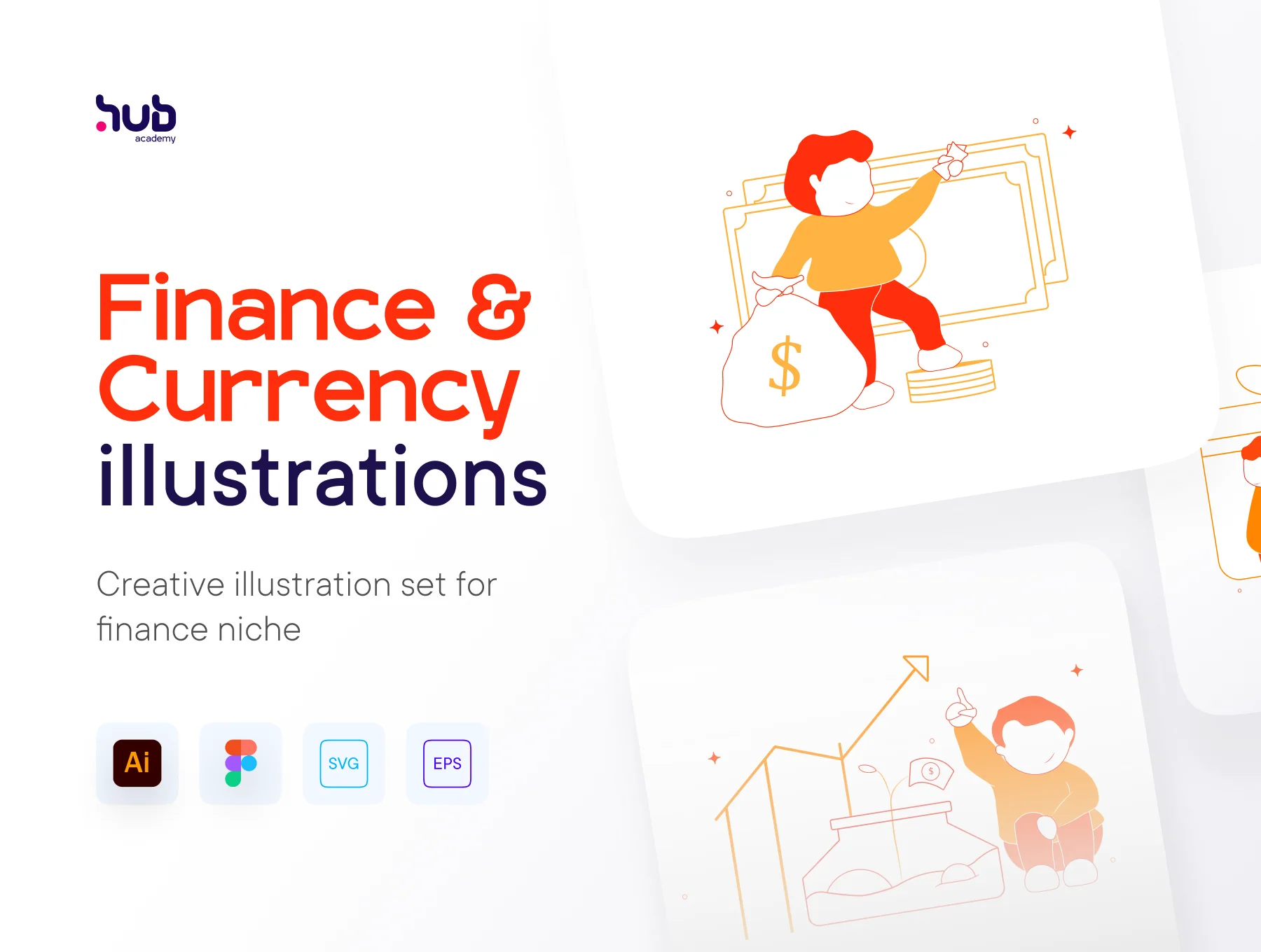 Finance & Currency v1.0 - Illustration Pack 🛍