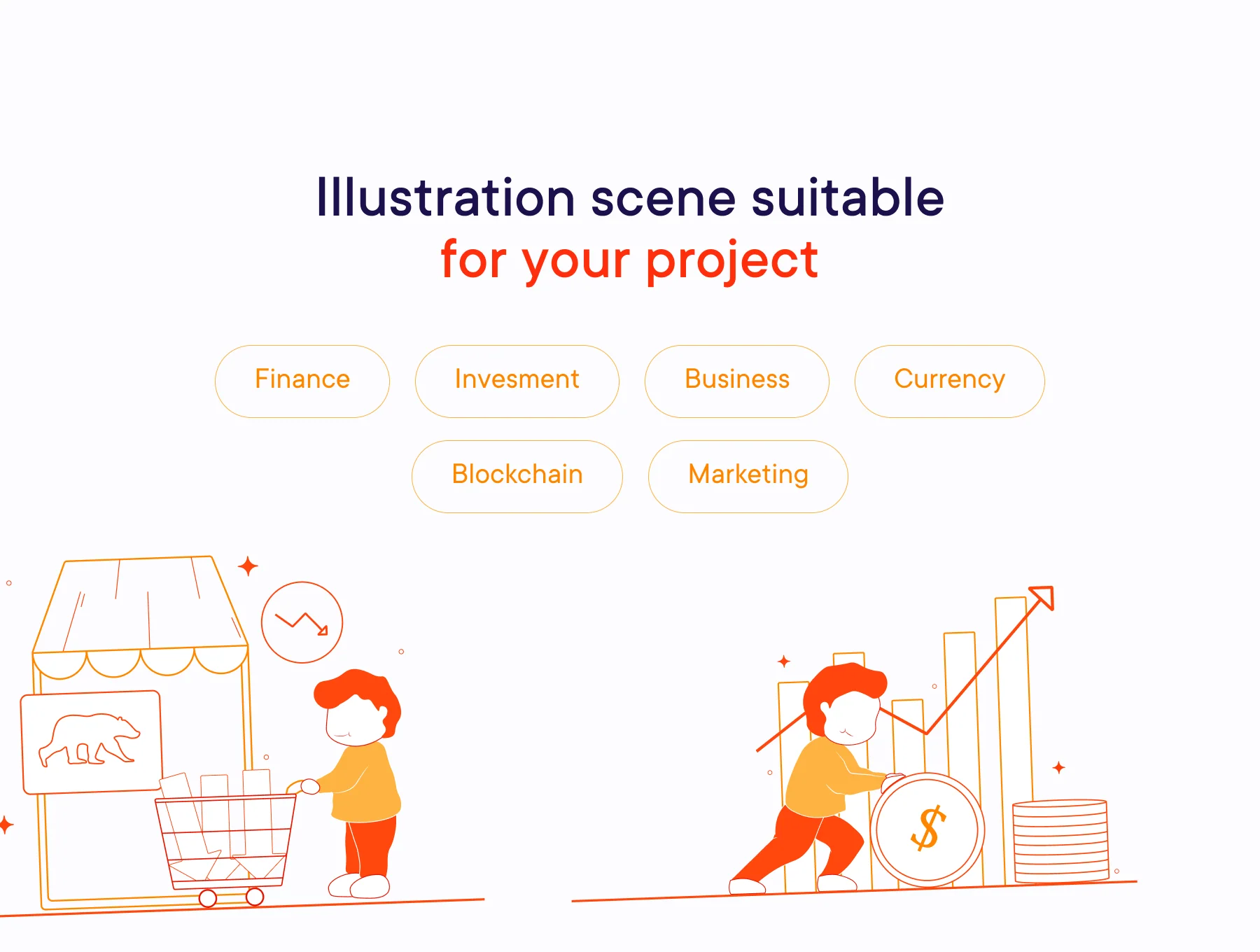 Finance & Currency v1.0 - Illustration Pack 🛍 4