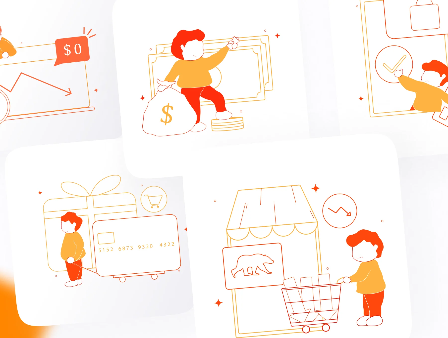 Finance & Currency v1.0 - Illustration Pack 🛍 6