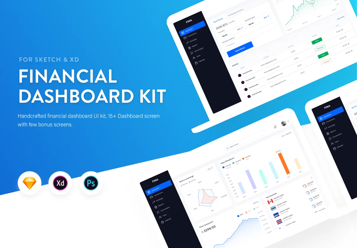 Finance Dashboard UI Kit