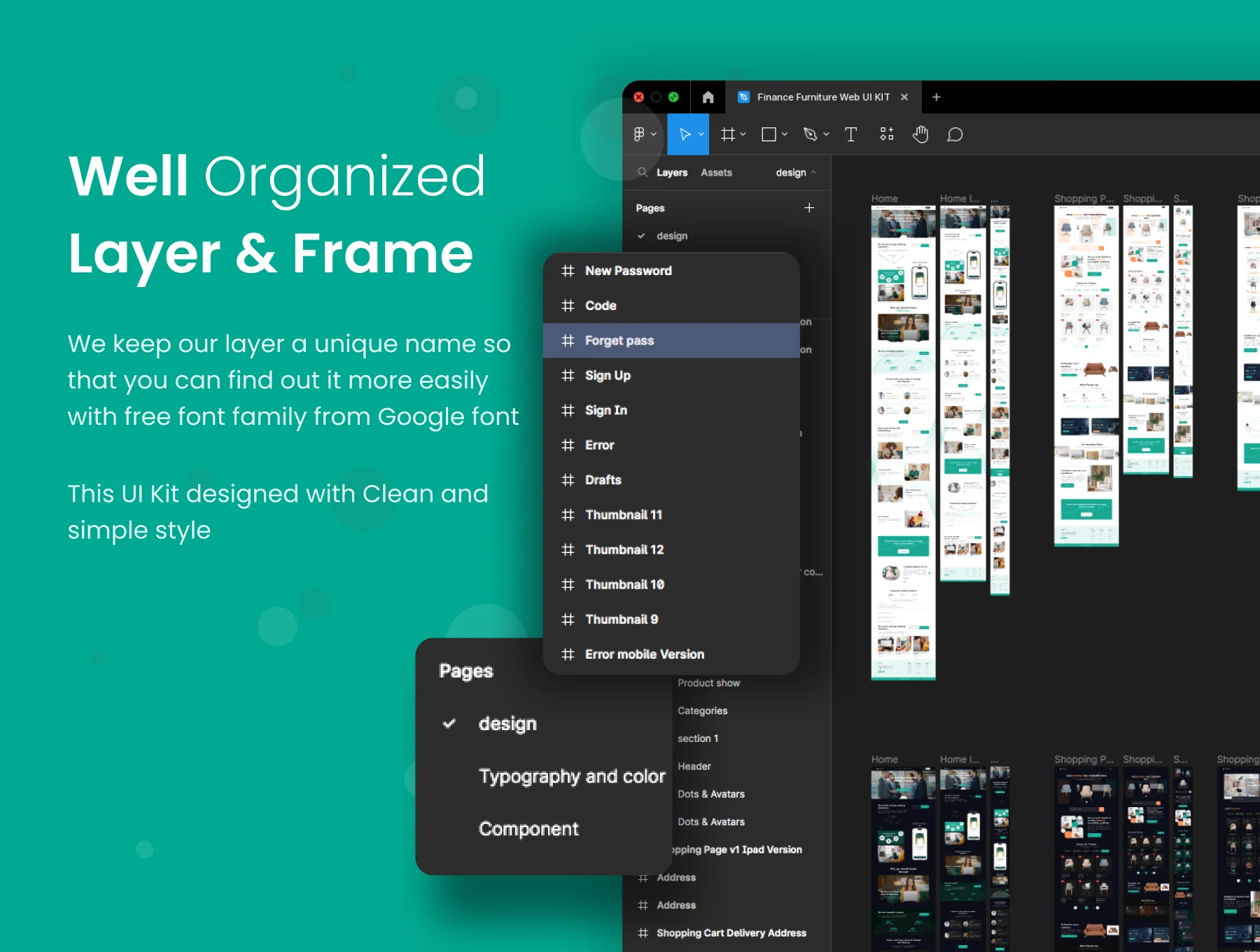 Finance & Furniture Web UI KIT 3
