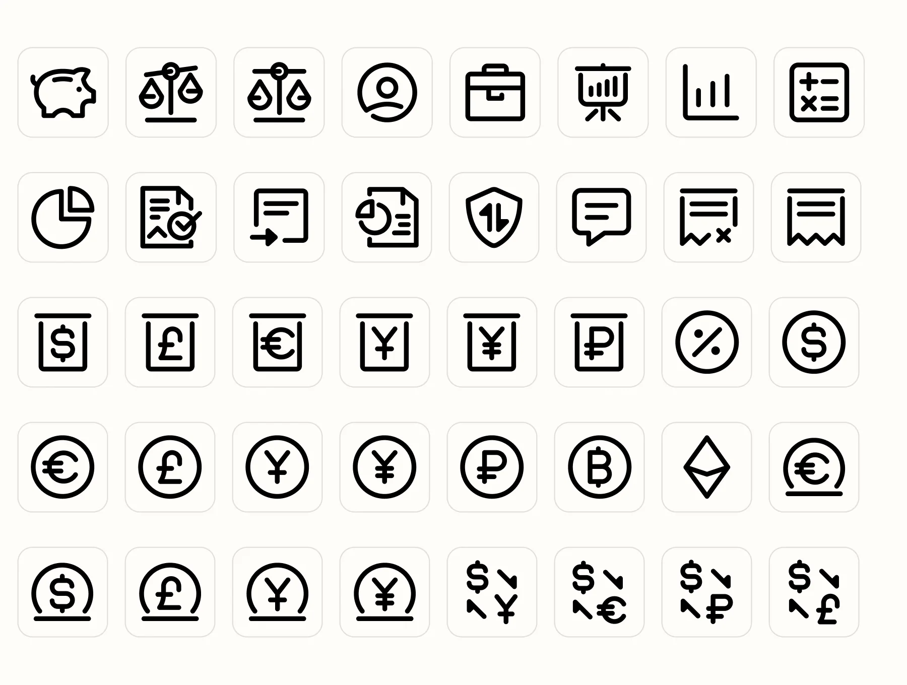 Iconface - Finance & Payment Icon Set - V1.0 5