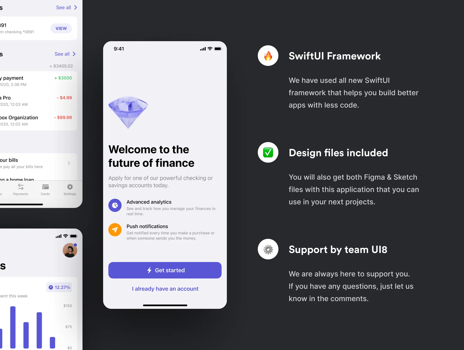 Swift Finance: iOS 14 App Kit 8