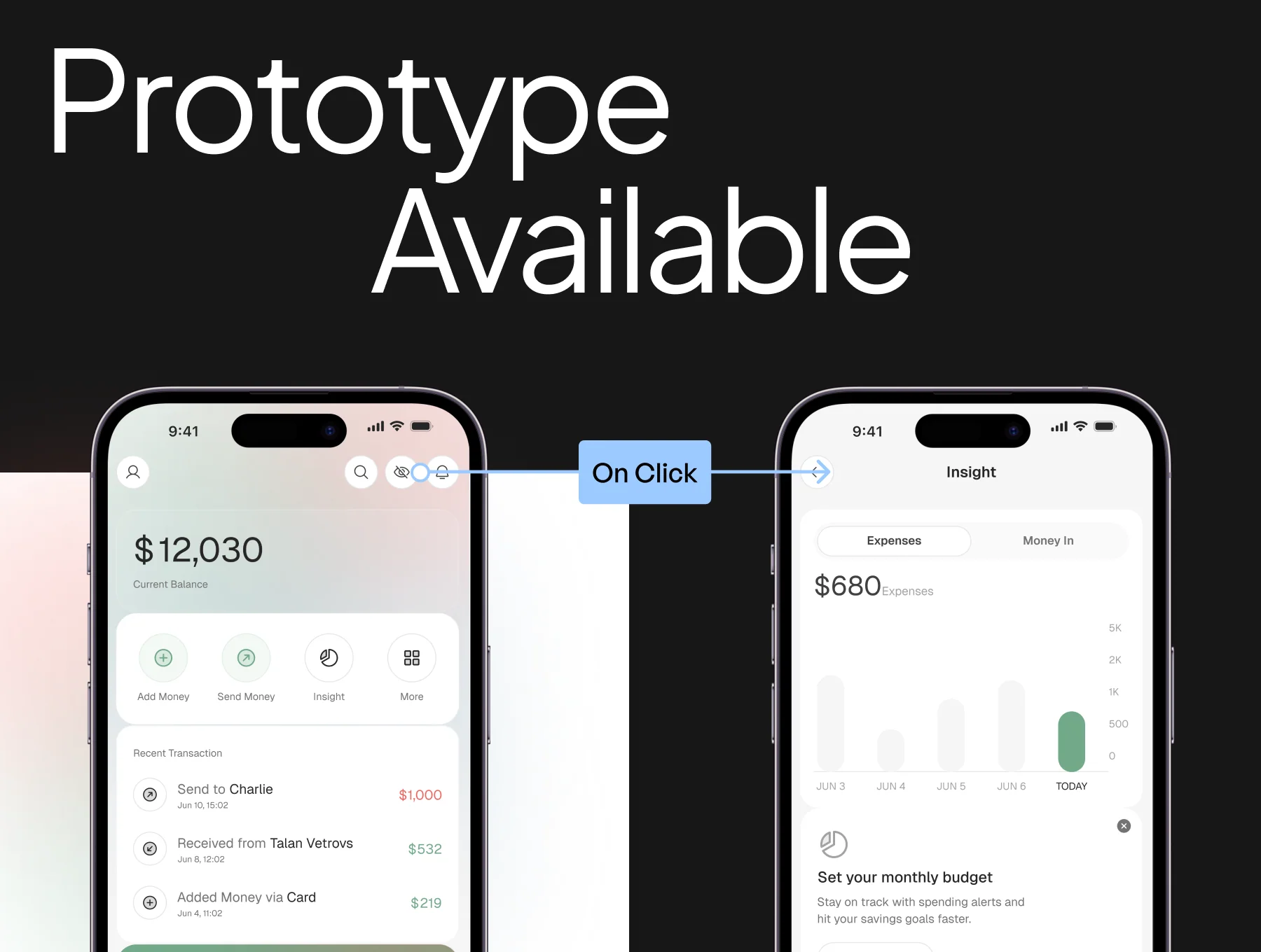 Finance Management Mobile App UI Kit 5