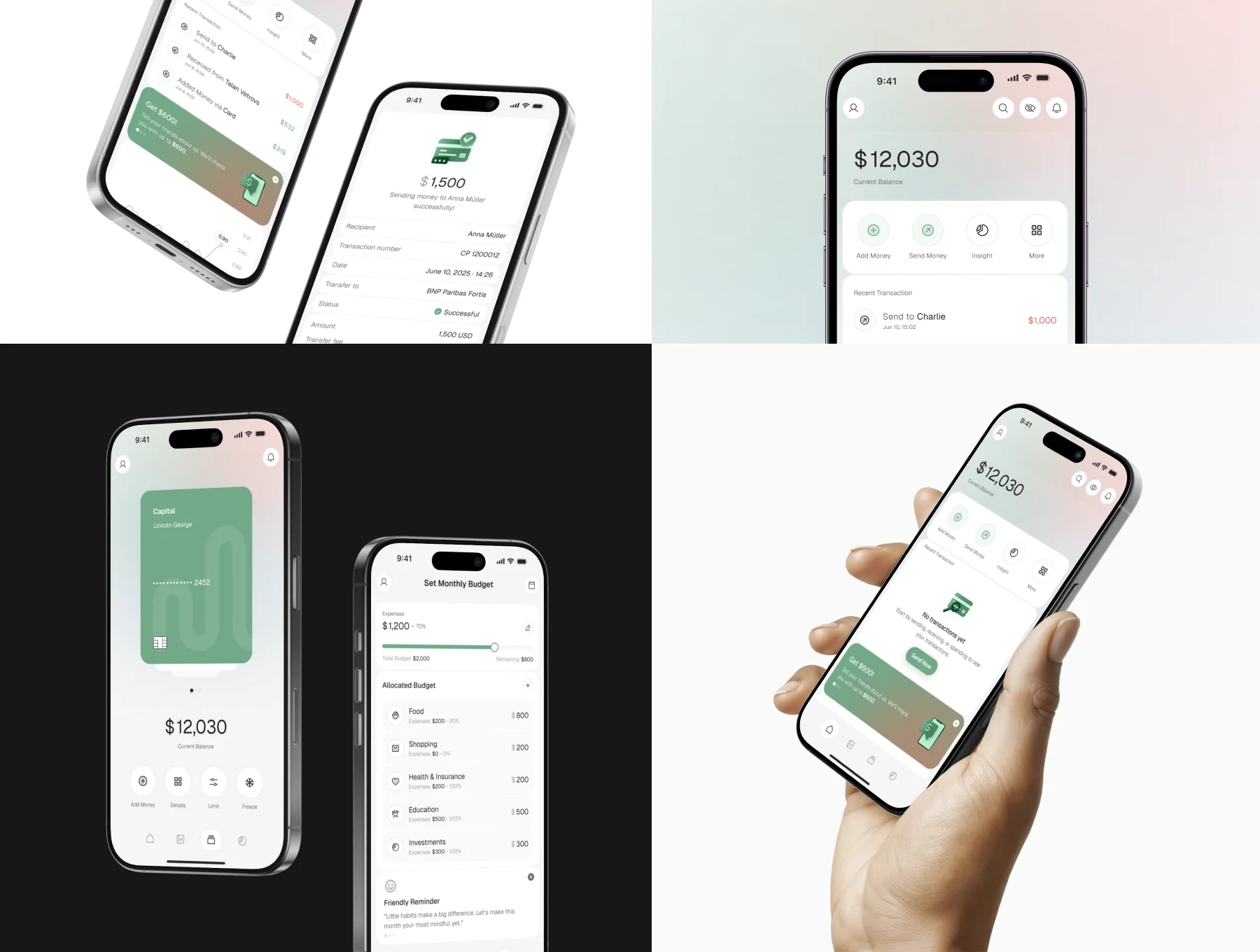 Finance Management Mobile App UI Kit 7