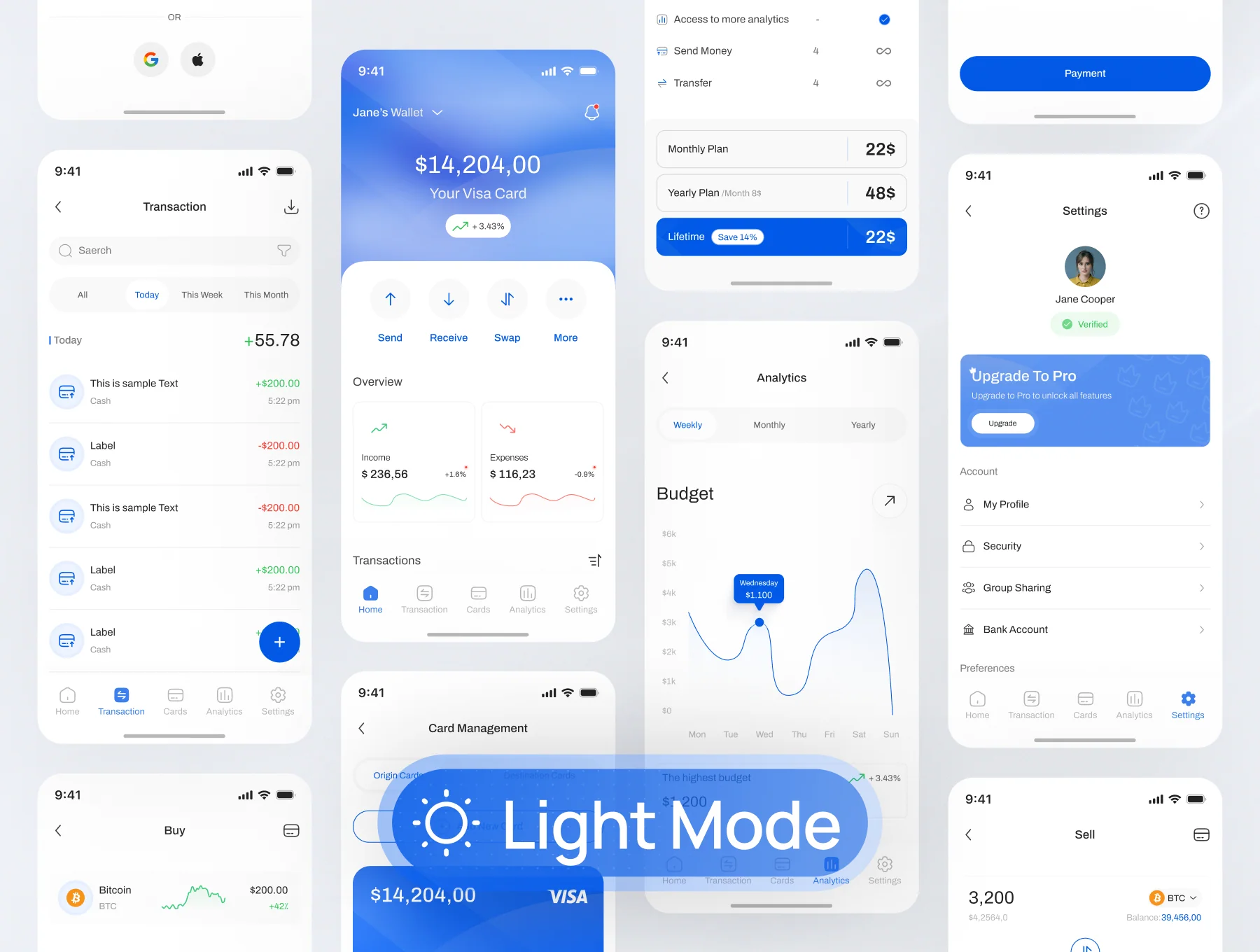 Finance Management UI Kit 5