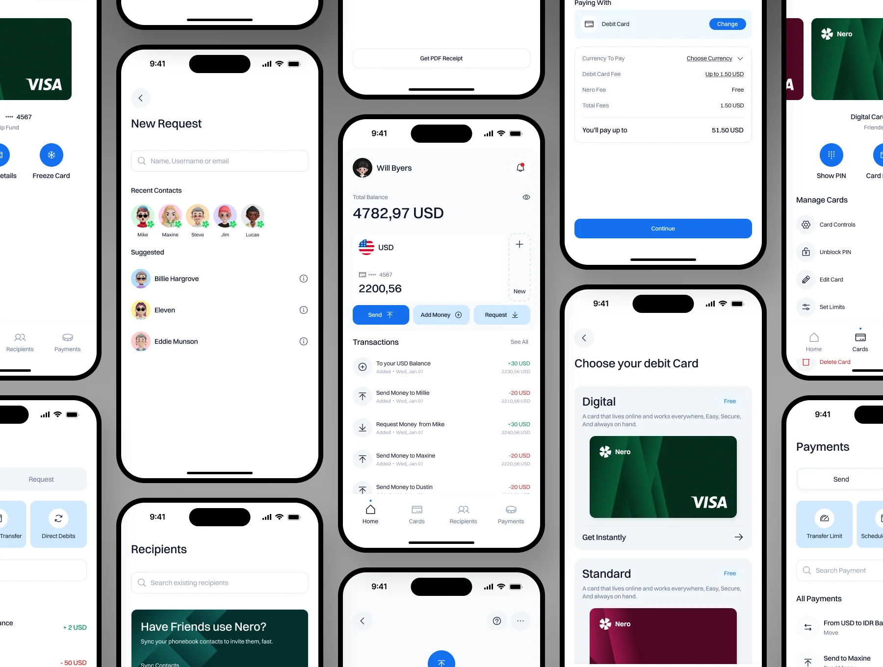 Finance & Mobile Banking App UI Kit 2
