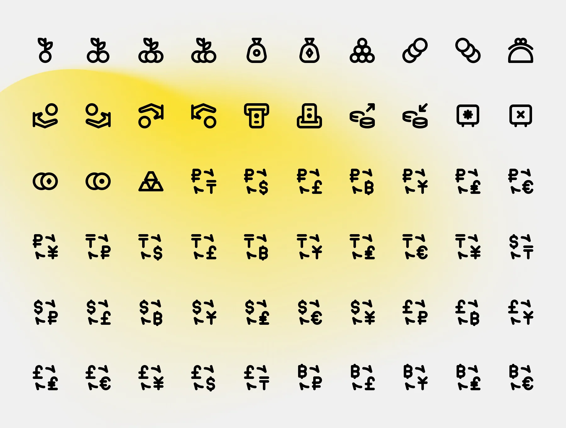 Finance — Pixel-Perfect 240 Icons 3
