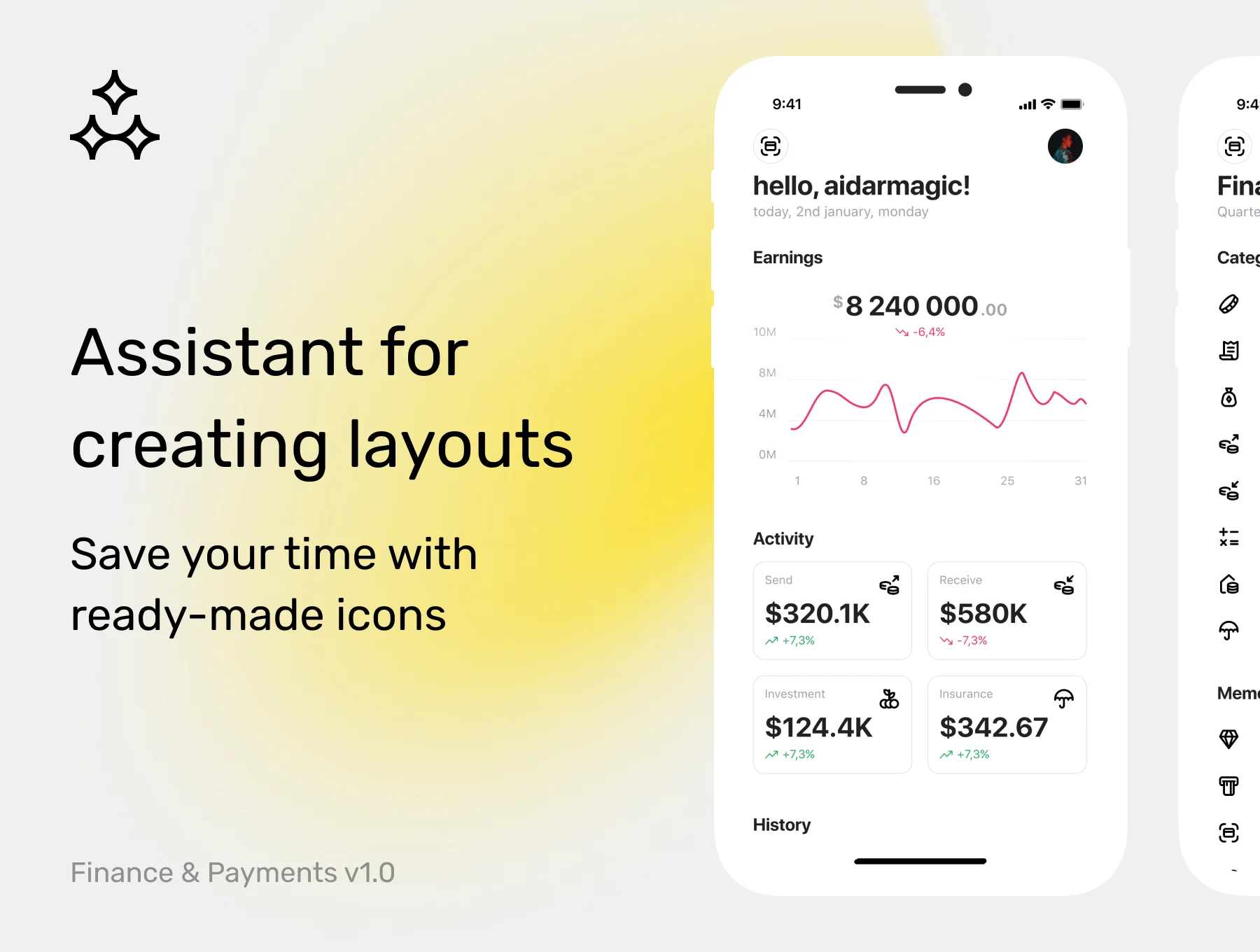 Finance — Pixel-Perfect 240 Icons 5