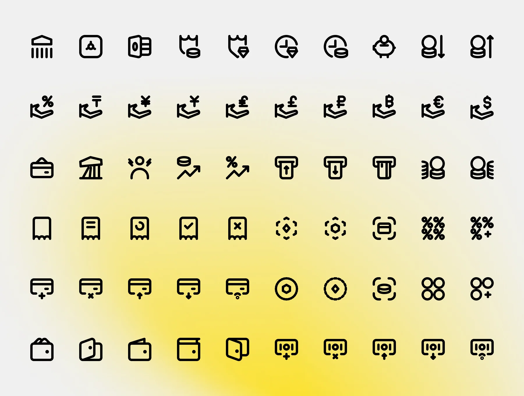 Finance — Pixel-Perfect 240 Icons 7