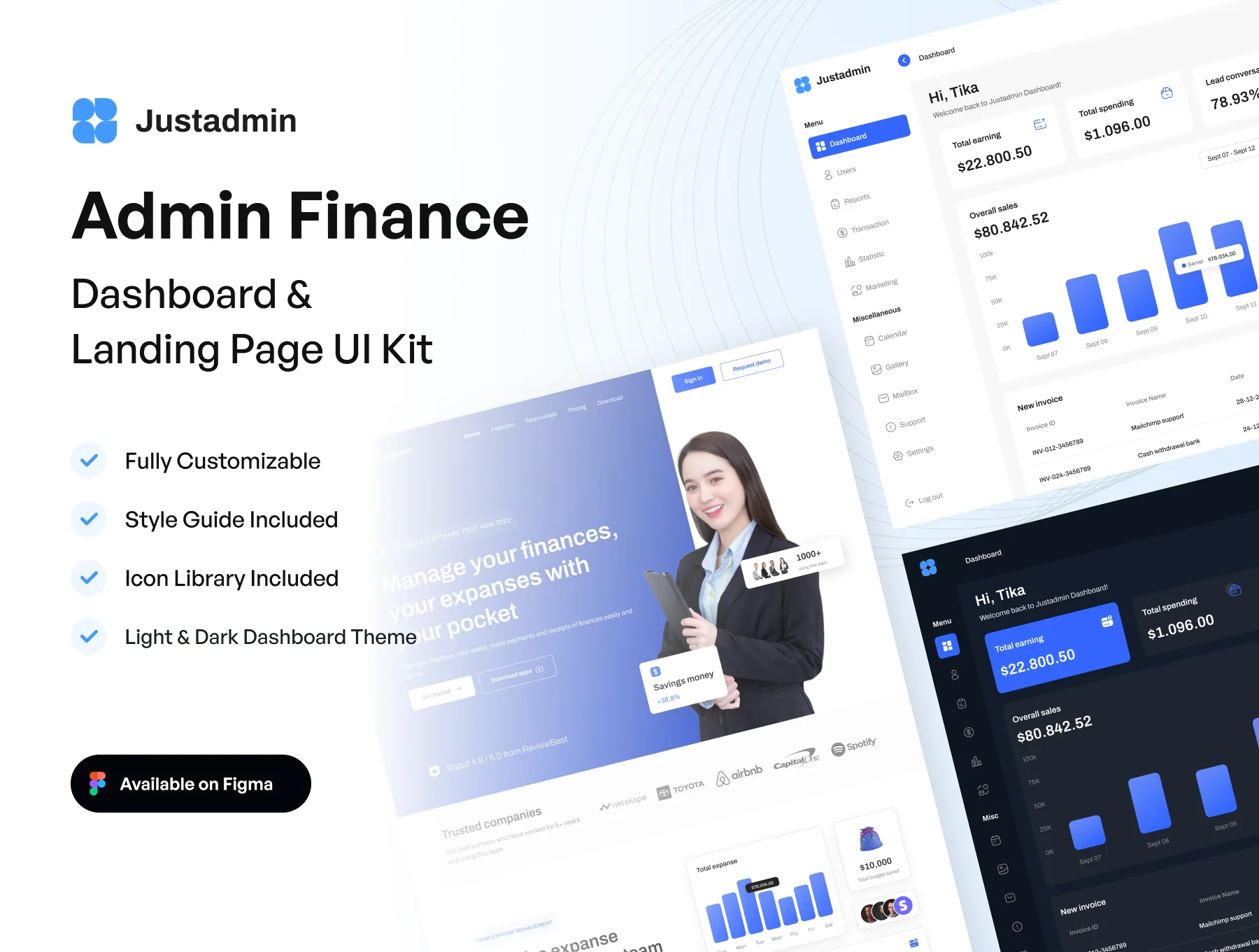 Finance SaaS Landing Page