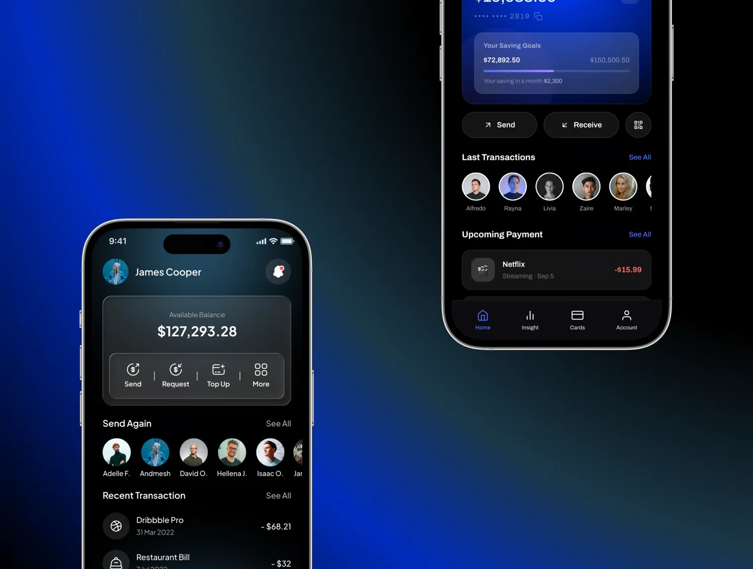 Finance UI Kit — Fintech & Wallet Screens 6