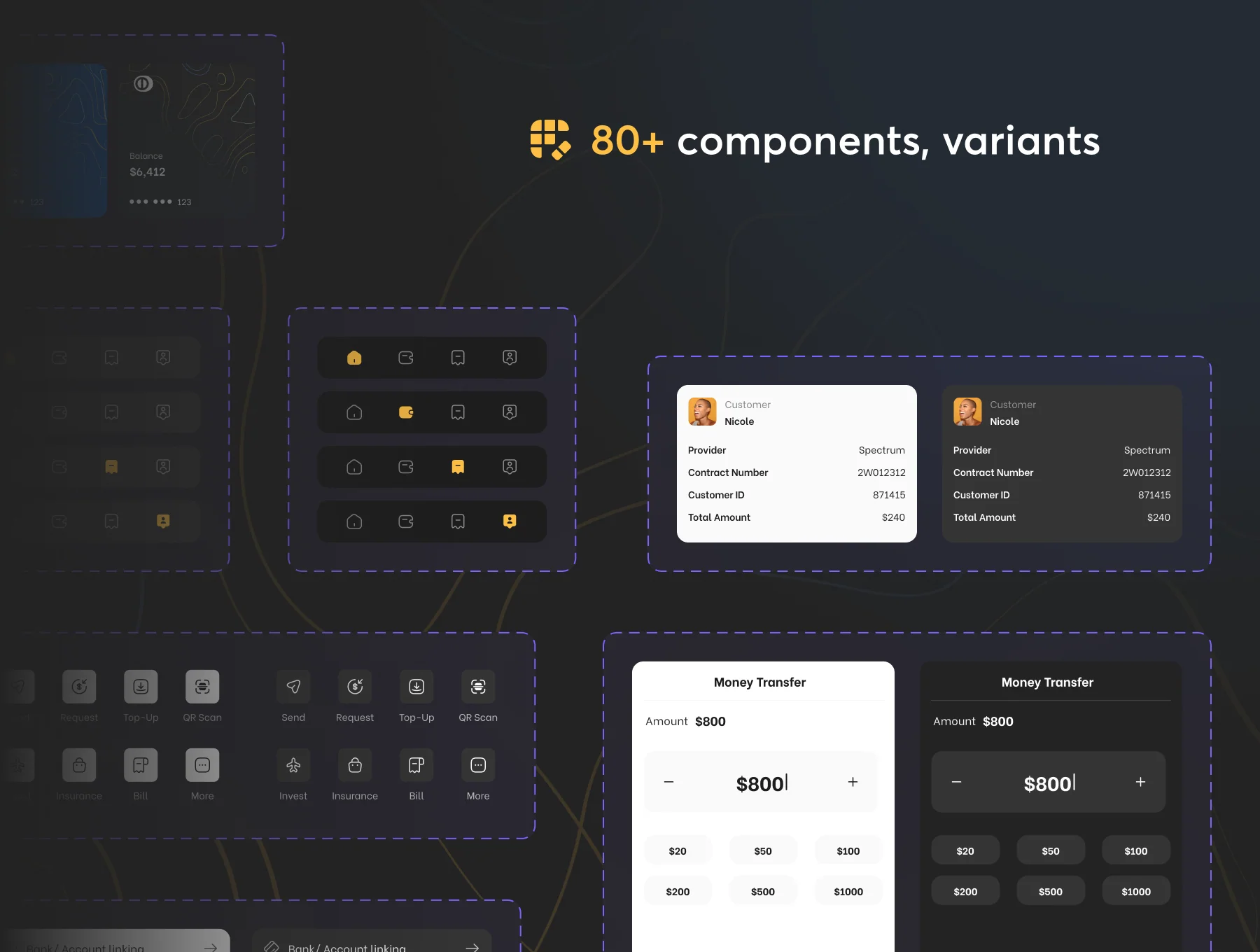 Fynance - Wallet App UI KIT 2