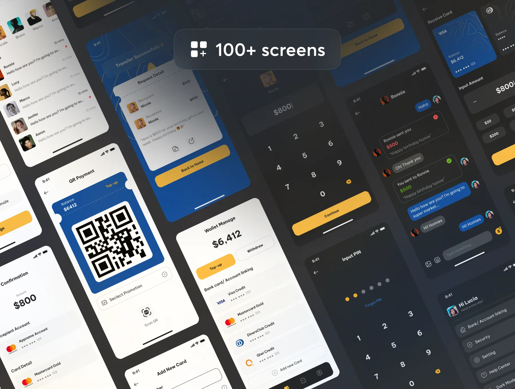 Fynance - Wallet App UI KIT 4
