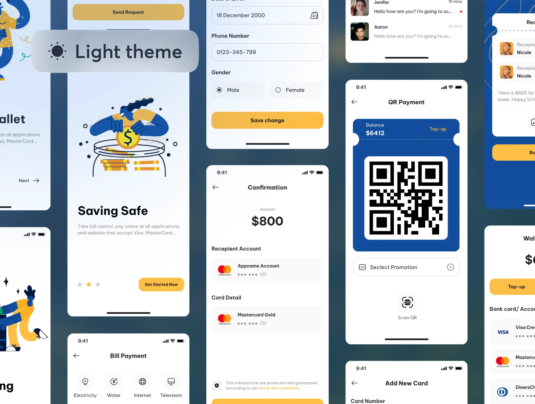 Fynance - Wallet App UI KIT 5