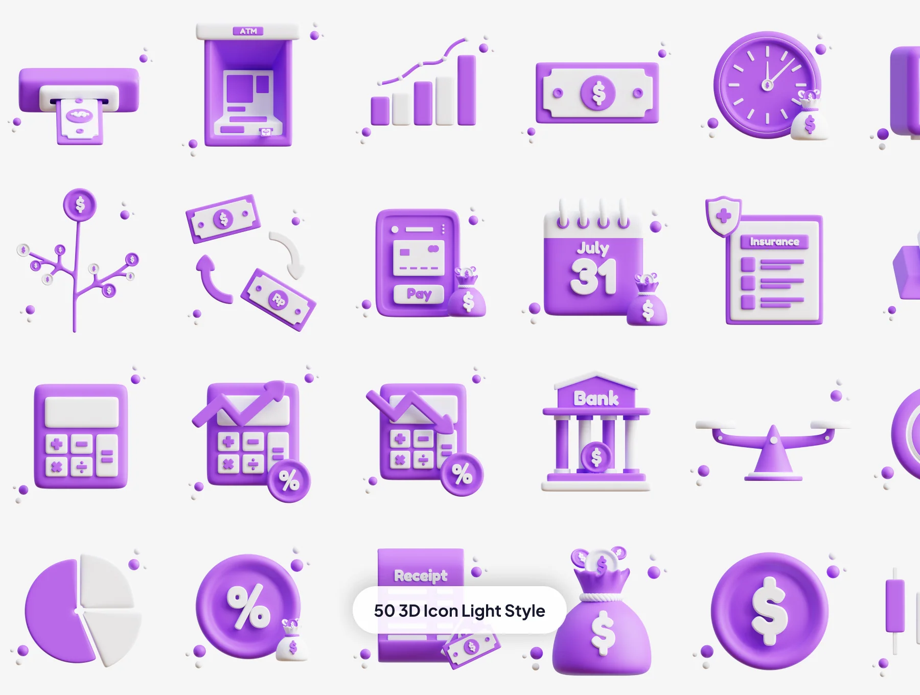 Financial 3D Icon 7