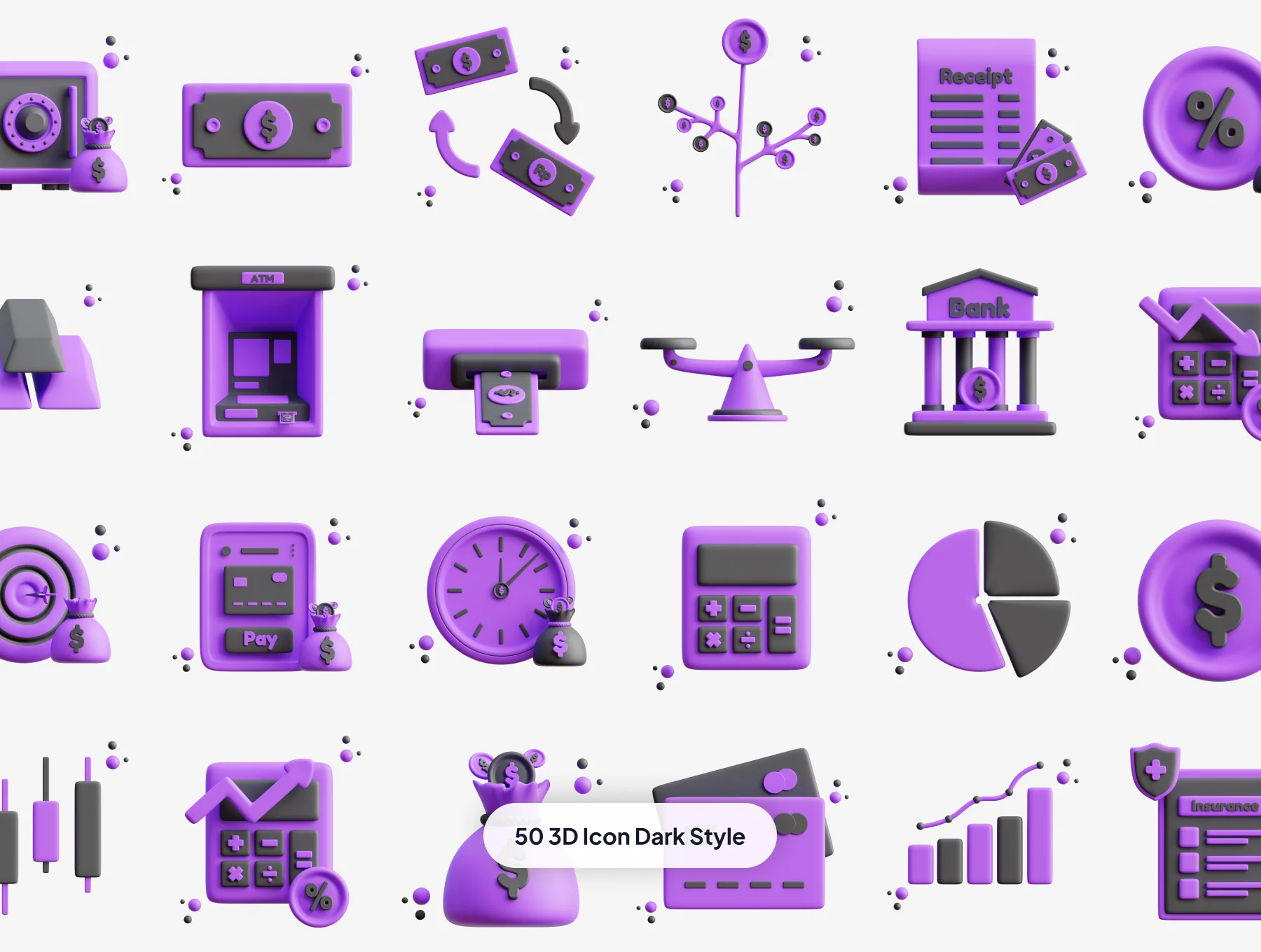 Financial 3D Icon 8