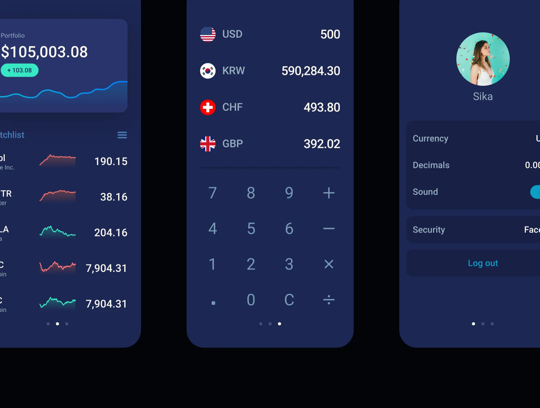 Financial UI Kits 4