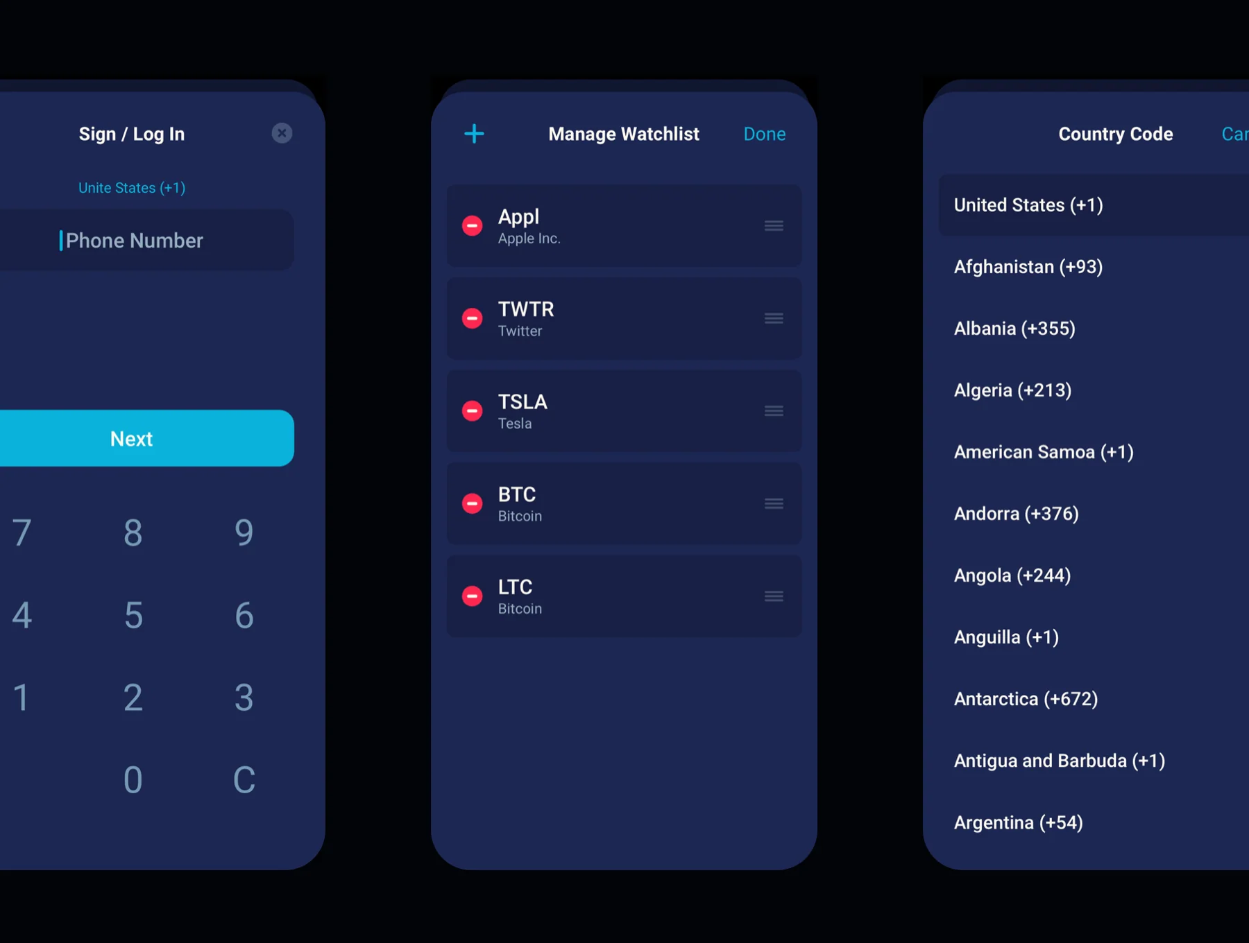 Financial UI Kits 6