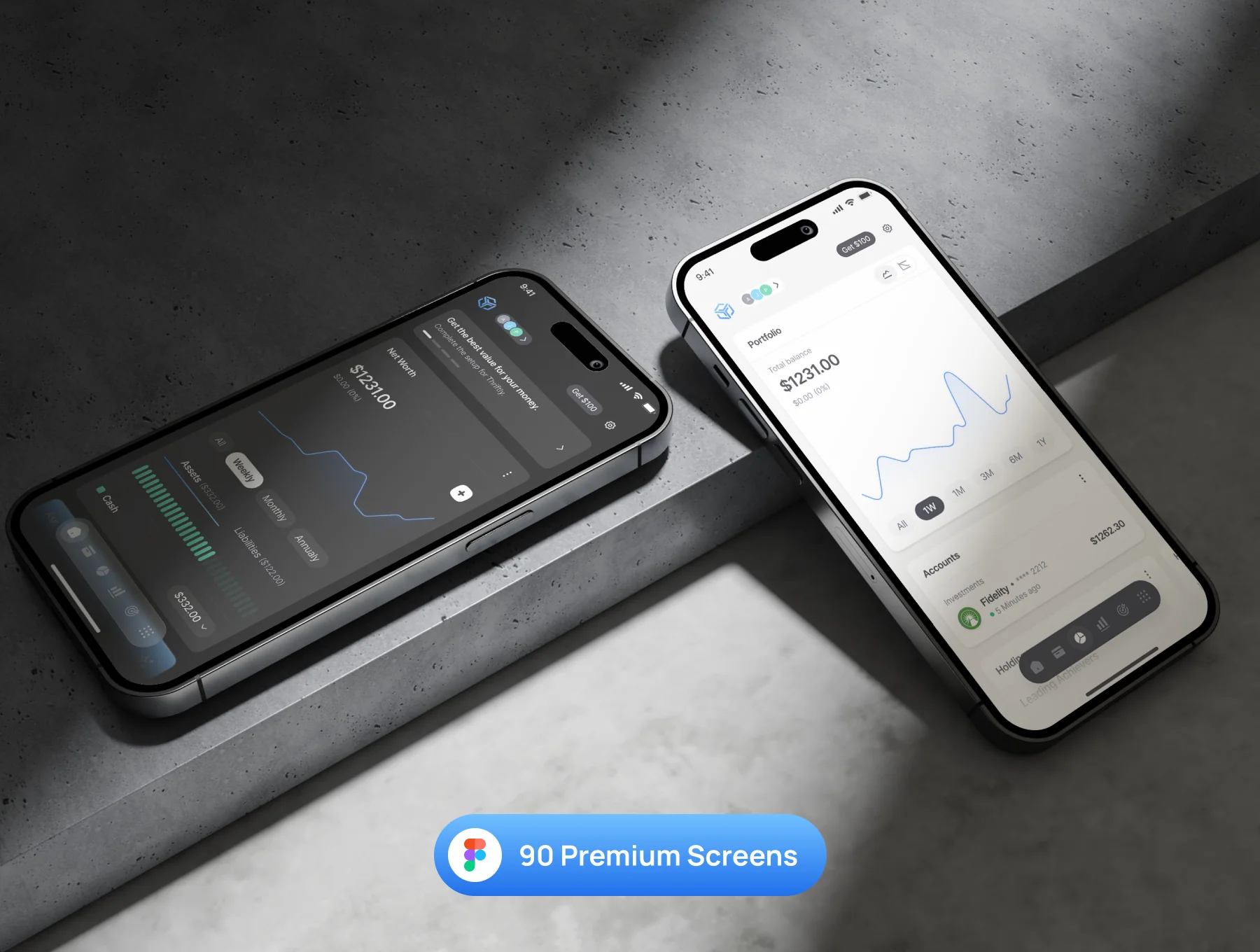Finance Mobile App UI Kit - Thriftly 4