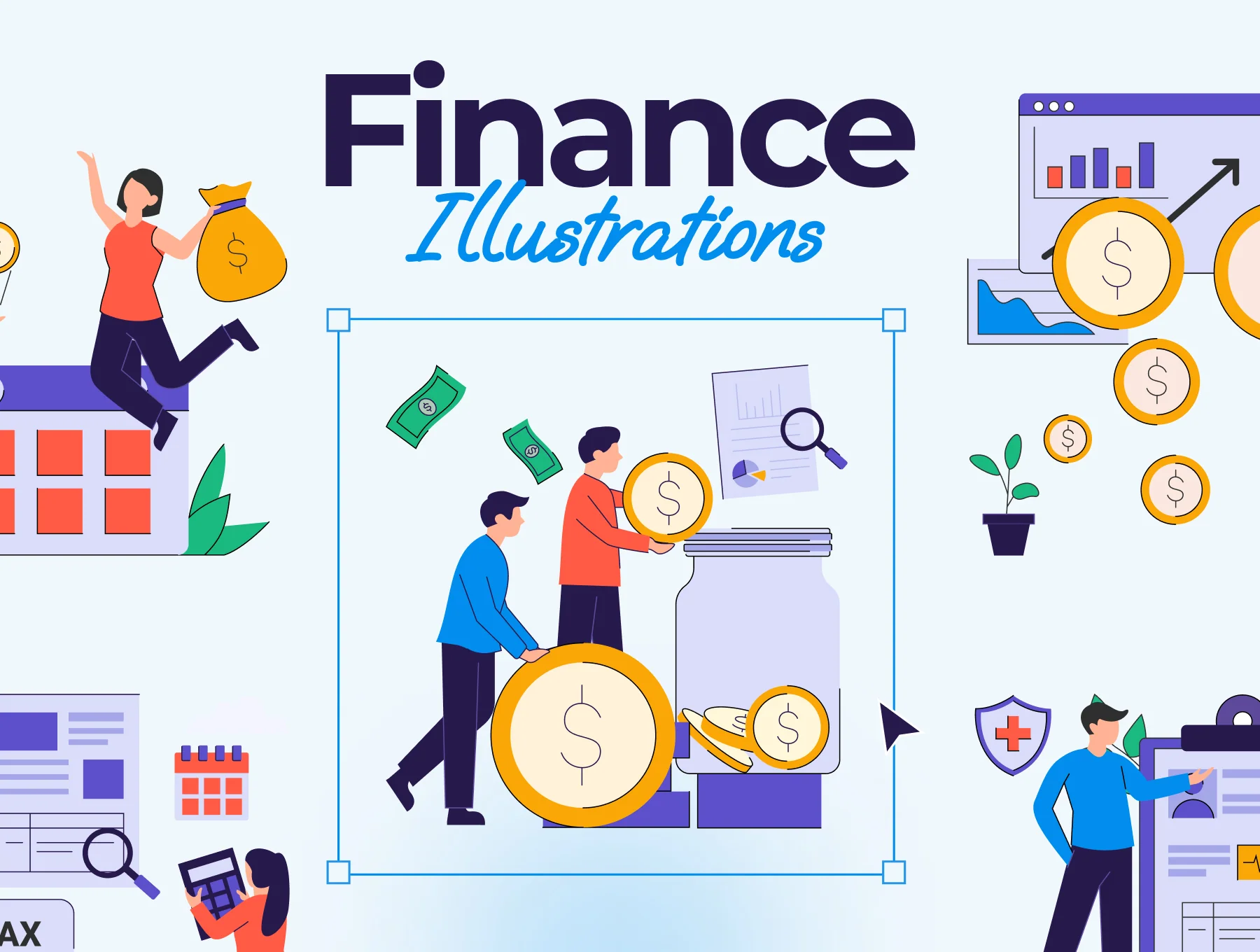 Financial Illustration Stuff