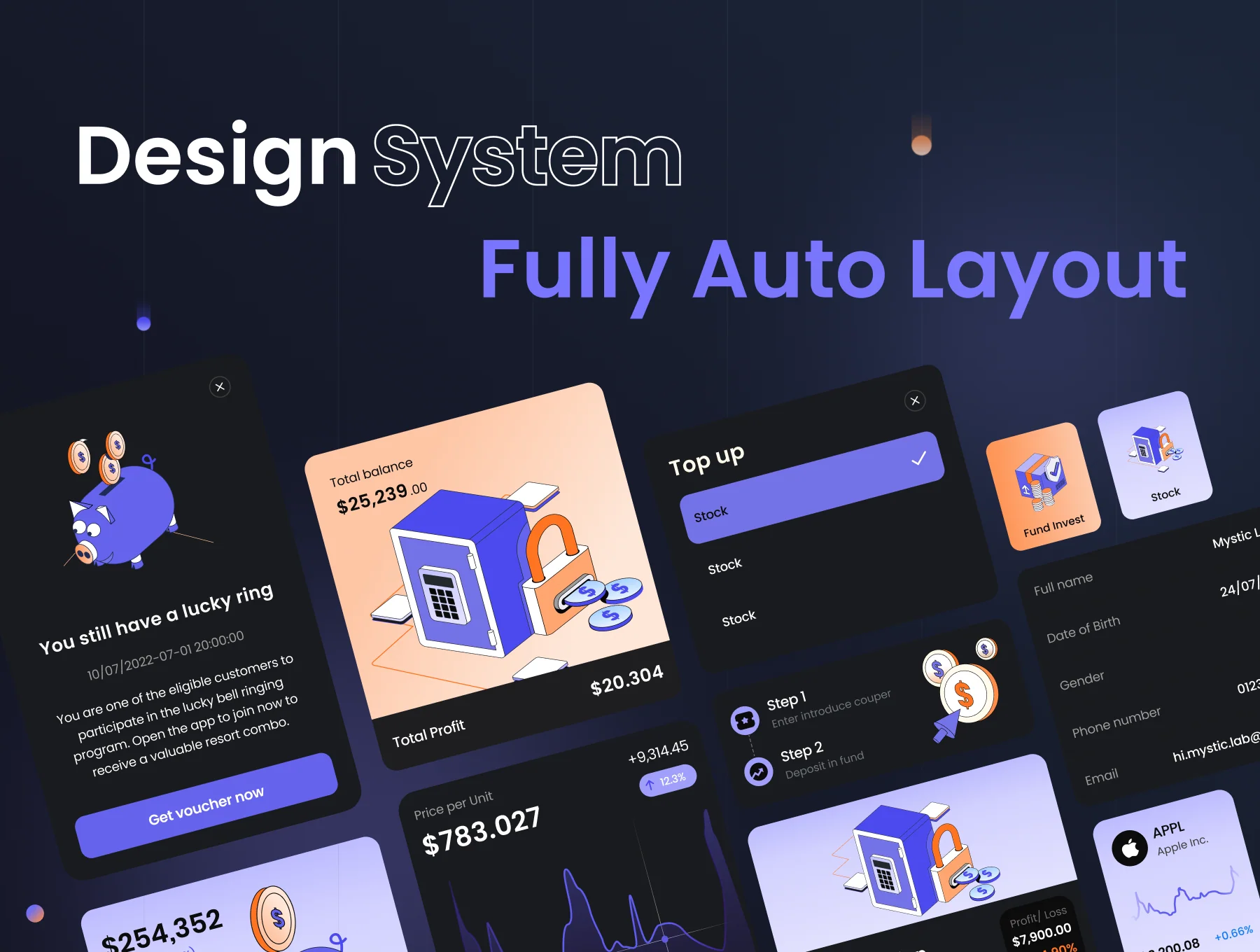 Financial Investment Mobile App UI Kit 7
