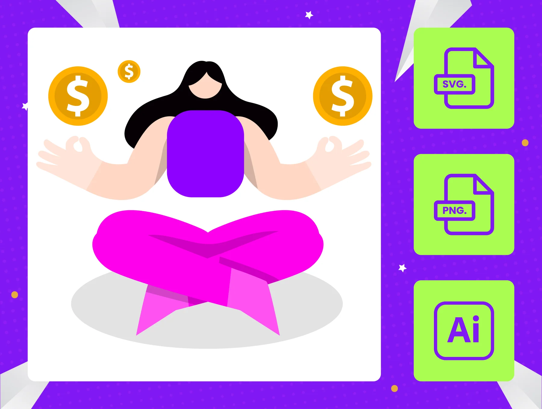 Financial Literacy Illustration Pack 5