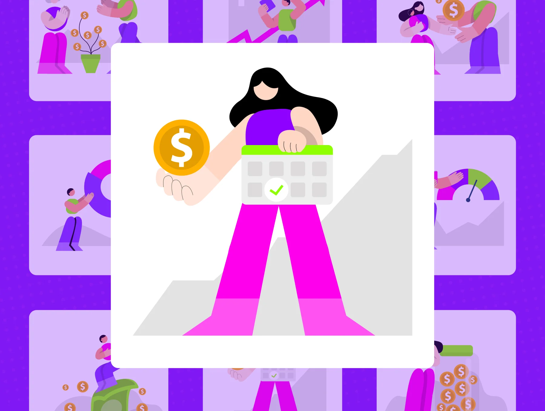 Financial Literacy Illustration Pack 7
