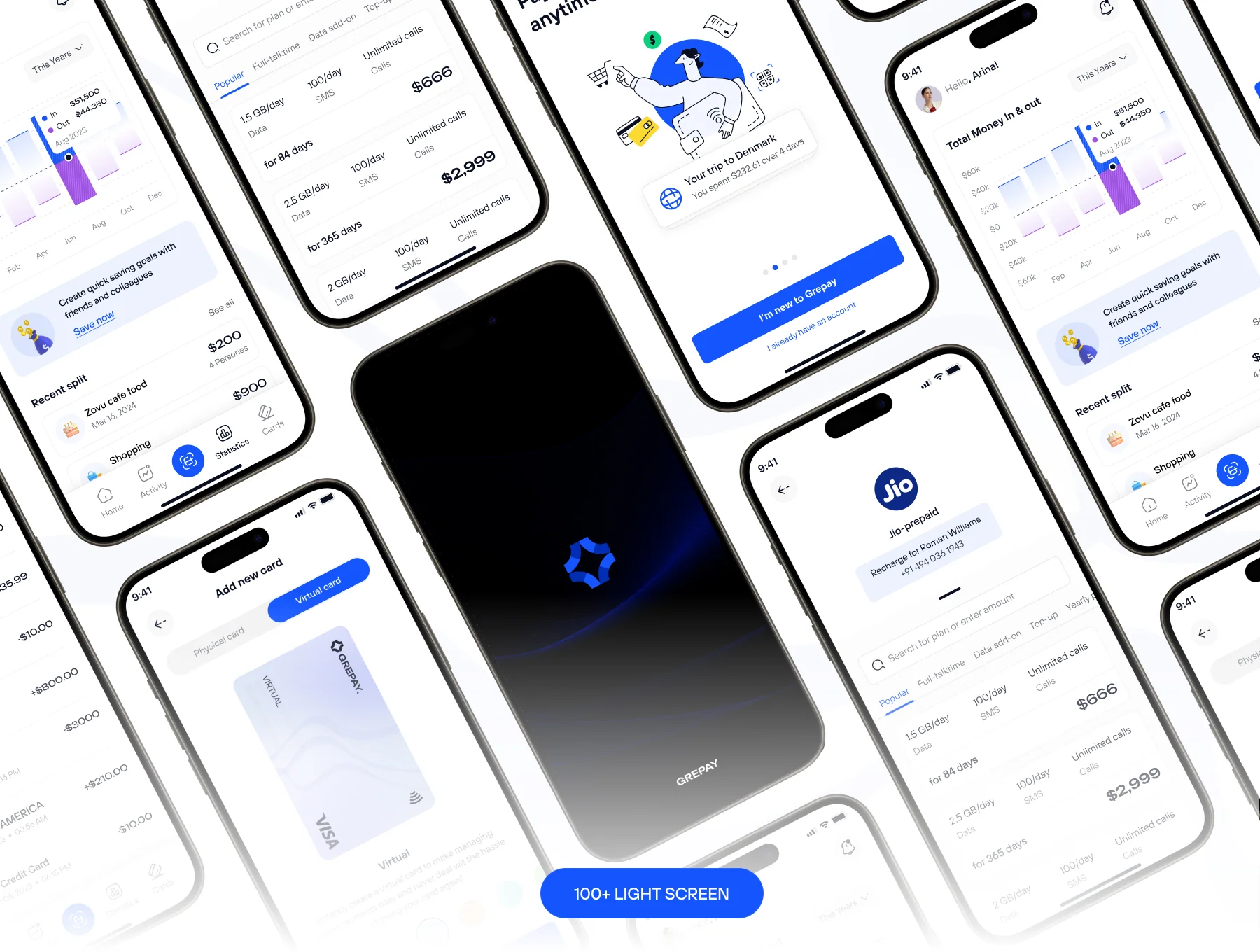 Financial & Online Payment App UI Kit 2