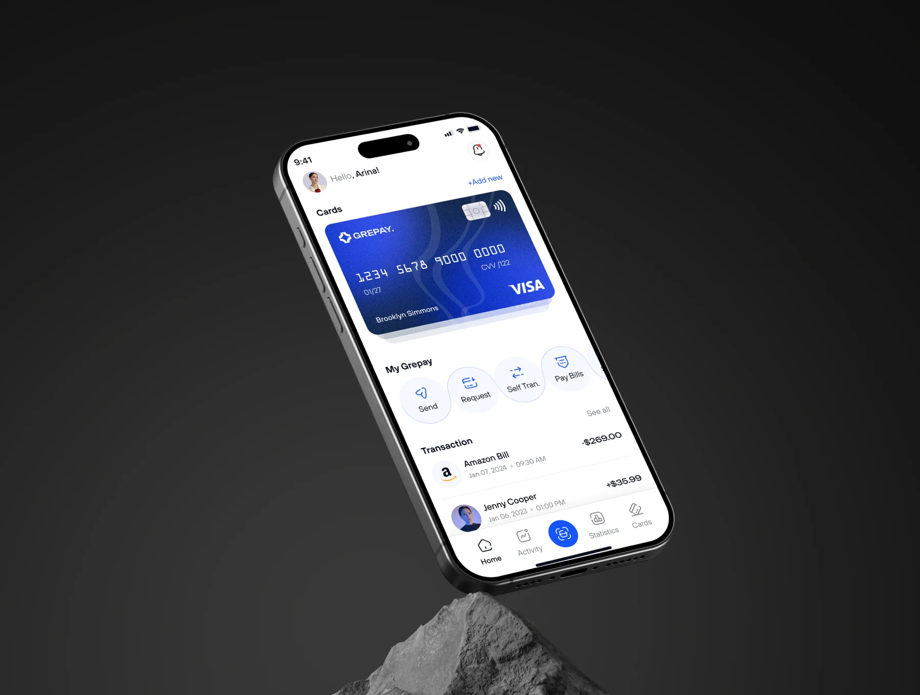 Financial & Online Payment App UI Kit 6