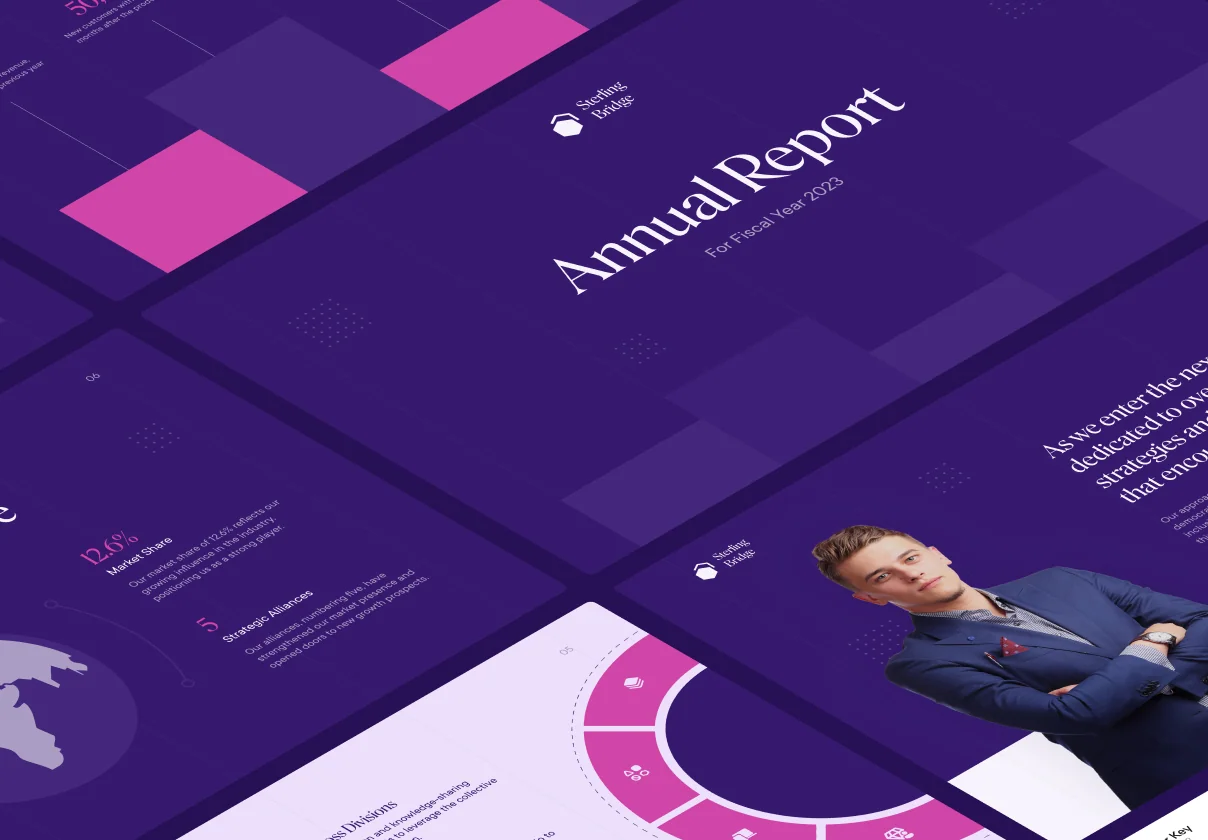 Financial Presentation Template — Sterling Bridge