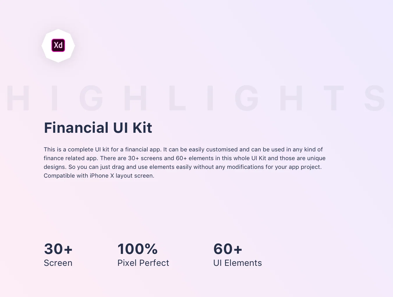 Financial Mobile UI Kit 2